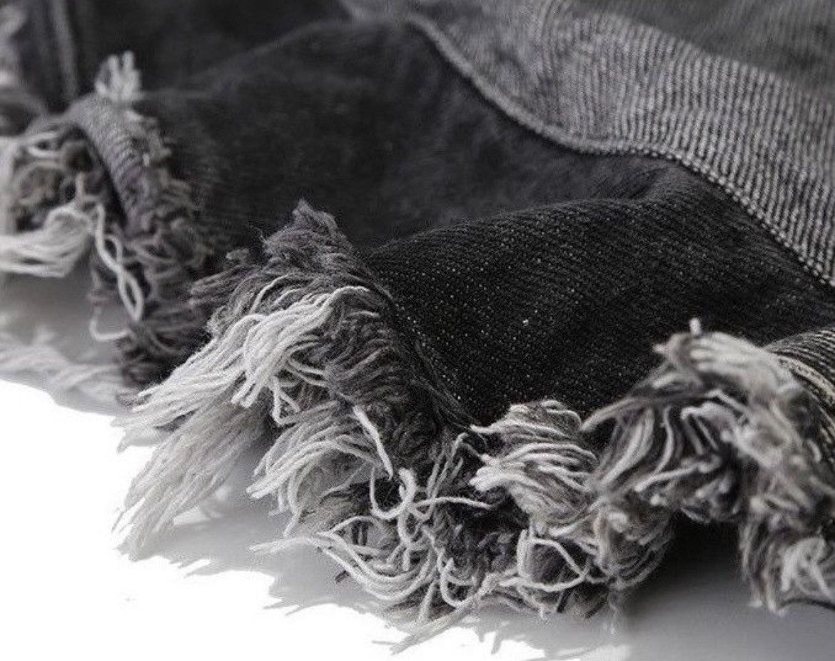 Japanese Brand Utility grunge washed reversible distressed raw bucket hat Size ONE SIZE - 7 Thumbnail