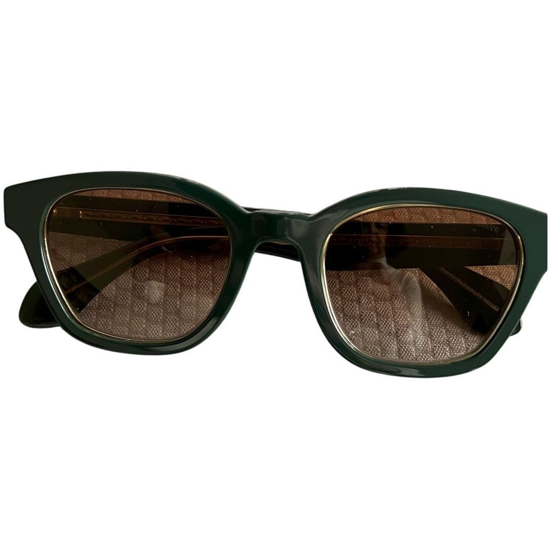 Giorgio Armani Giorgio Armani Oversized Sunglasses Dark Green NWT Size ONE SIZE - 1 Thumbnail