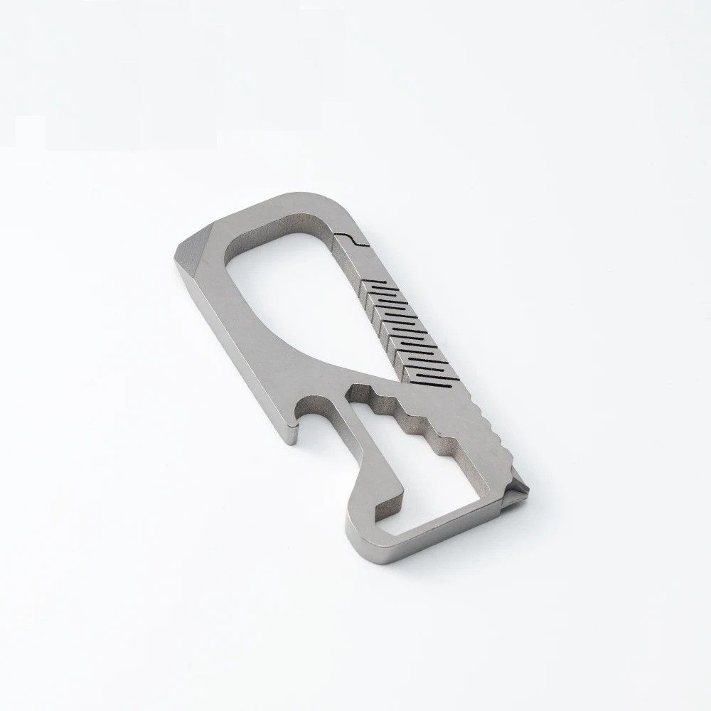Other Titanium Waist Belt Buckle Key Ring Multi Function Keychain Size ONE SIZE - 4 Thumbnail