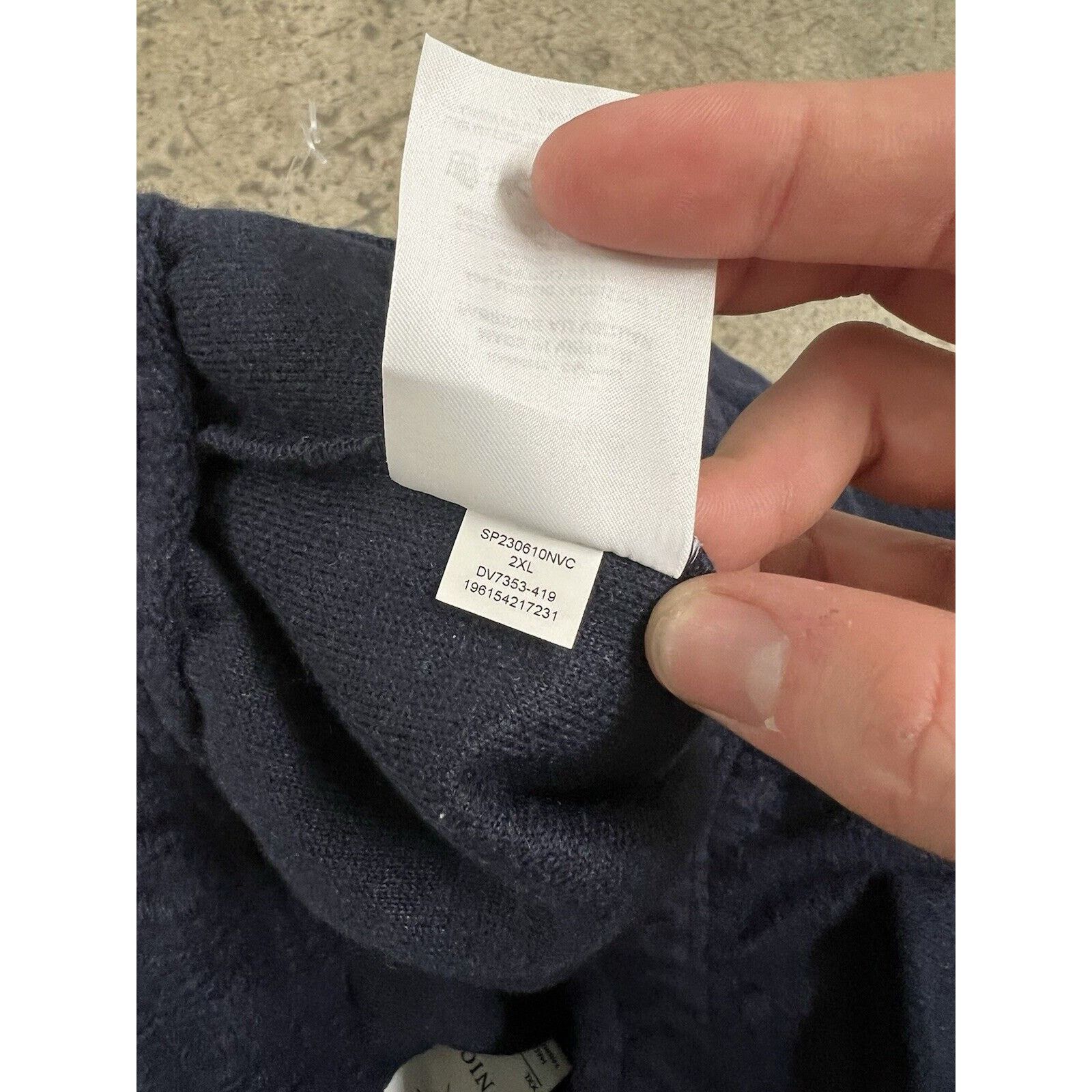 Nike Nike Air Jordan x Union Fleece Pants Navy Blue XXL Size US 36 / EU 52 - 7 Thumbnail