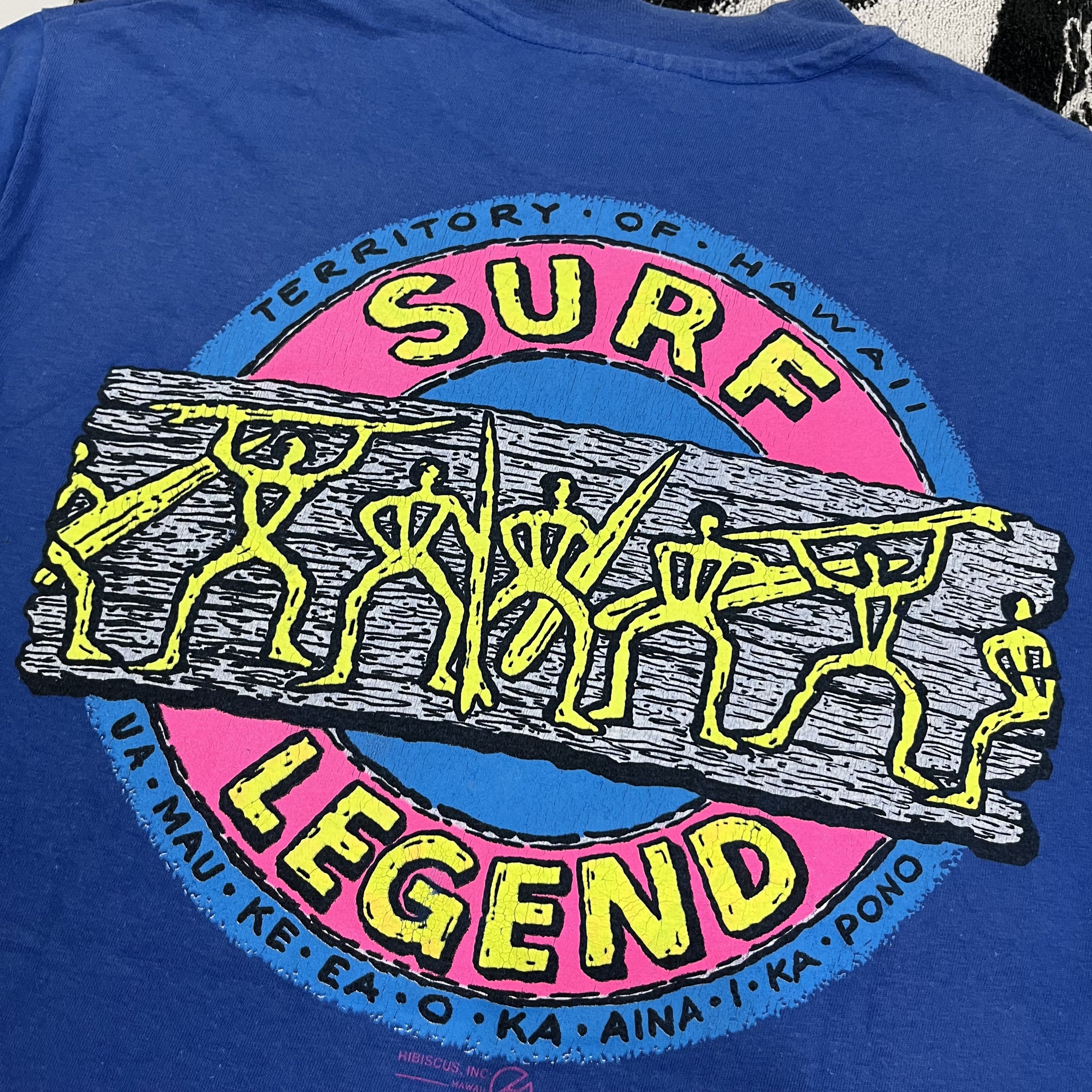 Vintage Vintage surf hawaii T-shirt short sleeve Size US L / EU 52-54 / 3 - 7 Thumbnail