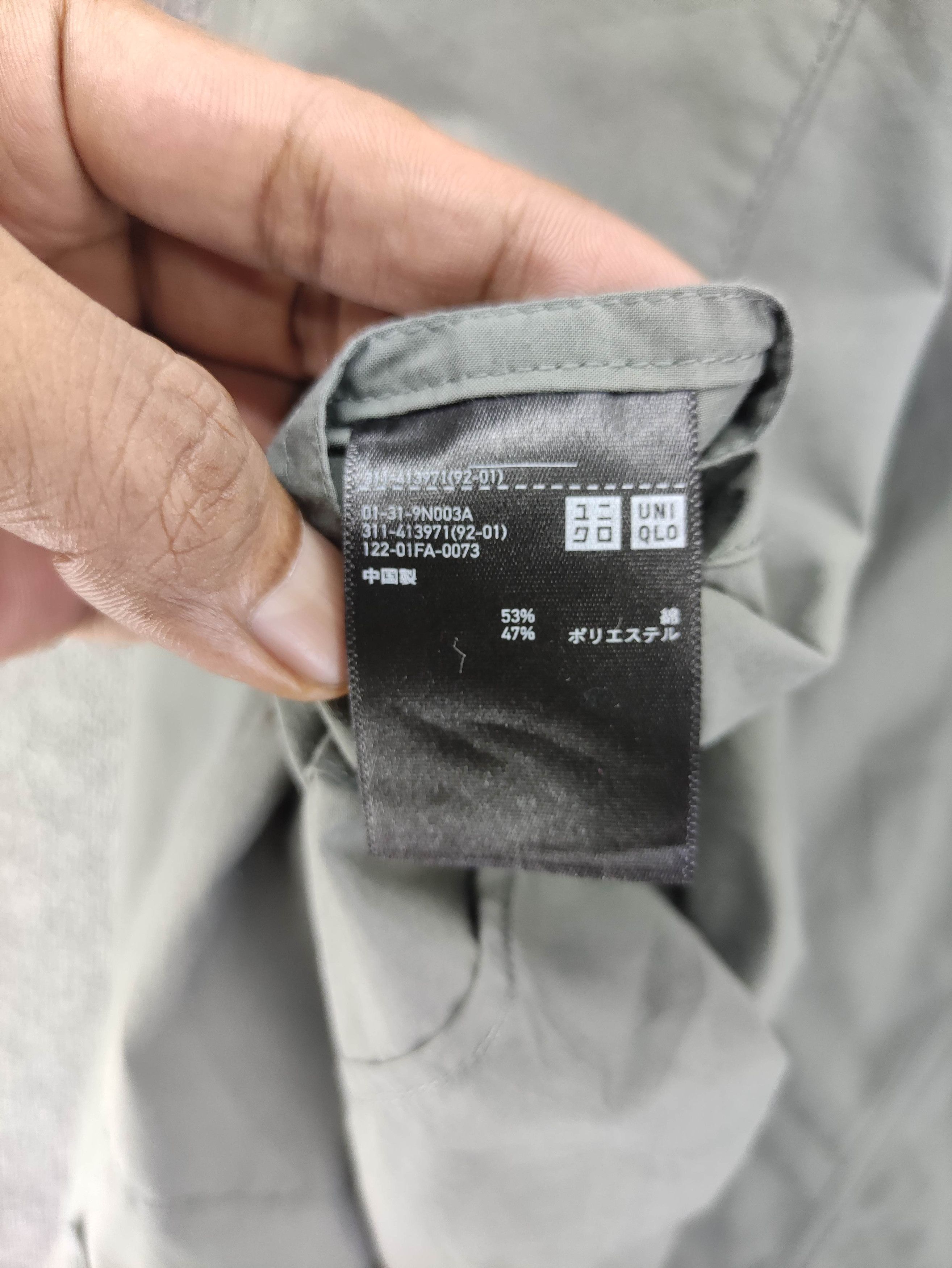 Uniqlo Vintage Uniqlo Chore Jacket Thin Cloth Button Up Size US M / EU 48-50 / 2 - 4 Thumbnail