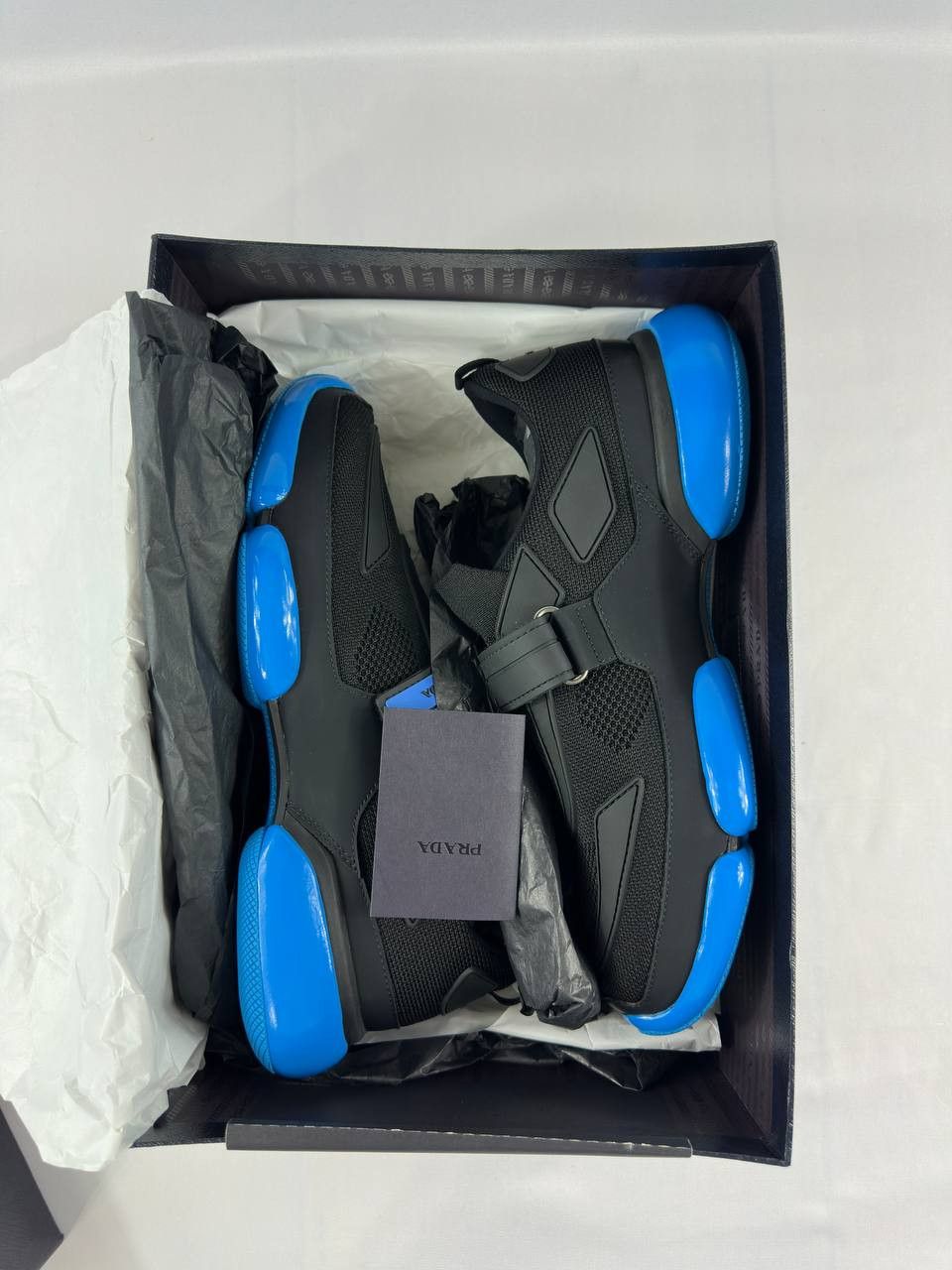 Prada Prada Cloudbust 'Black Blue' Sneakers Size US 8.5 / EU 41-42 - 13 Thumbnail
