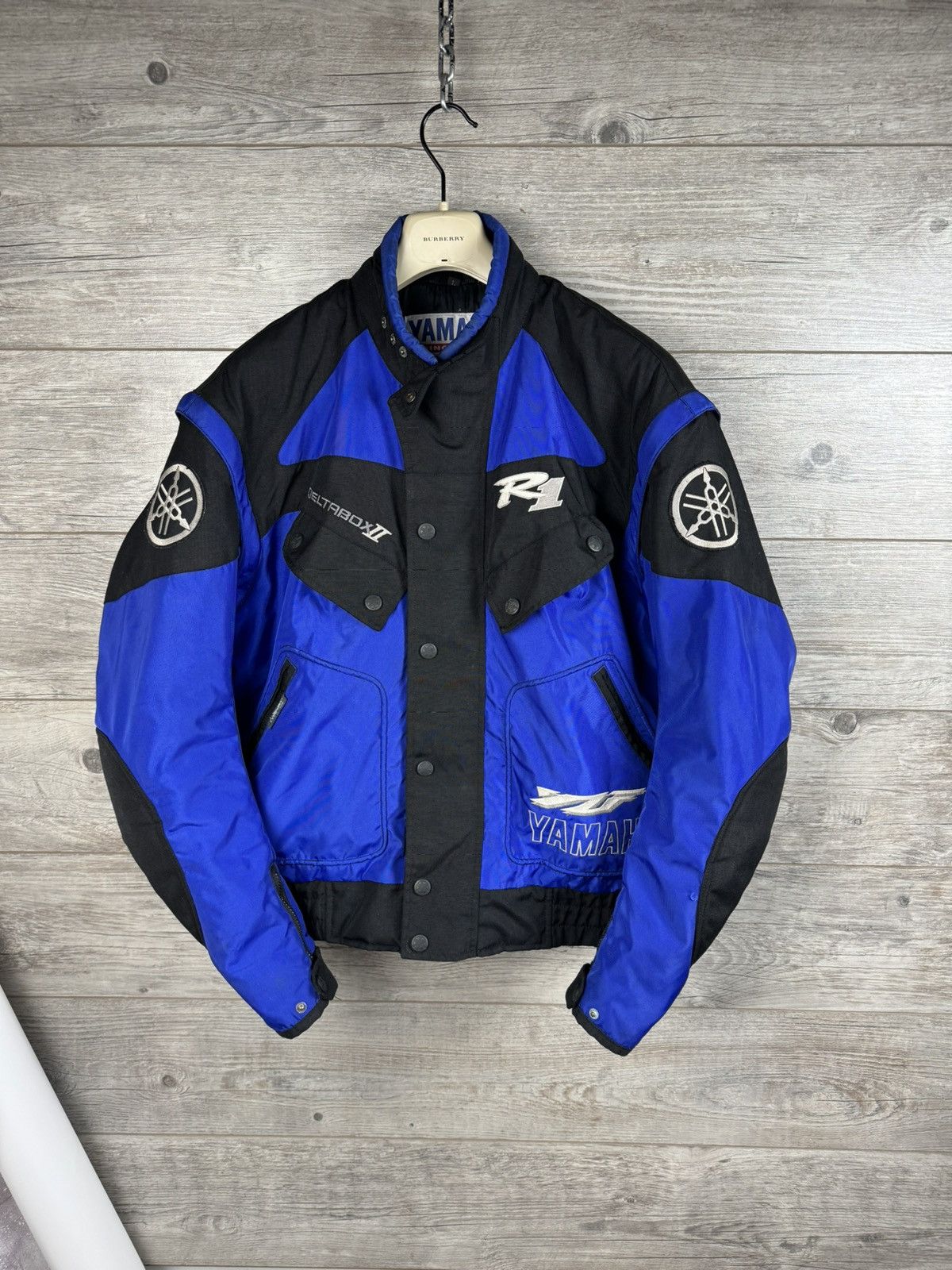 Yamaha RACING JACKET 🏍️VEST YAMAHA R 1 SCHUMACHER STYL Size US L / EU 52-54 / 3 - 8 Thumbnail