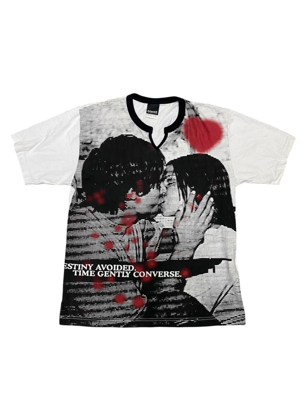 2000s Arkand B Japan Poem Sex Kiss illusion graphic