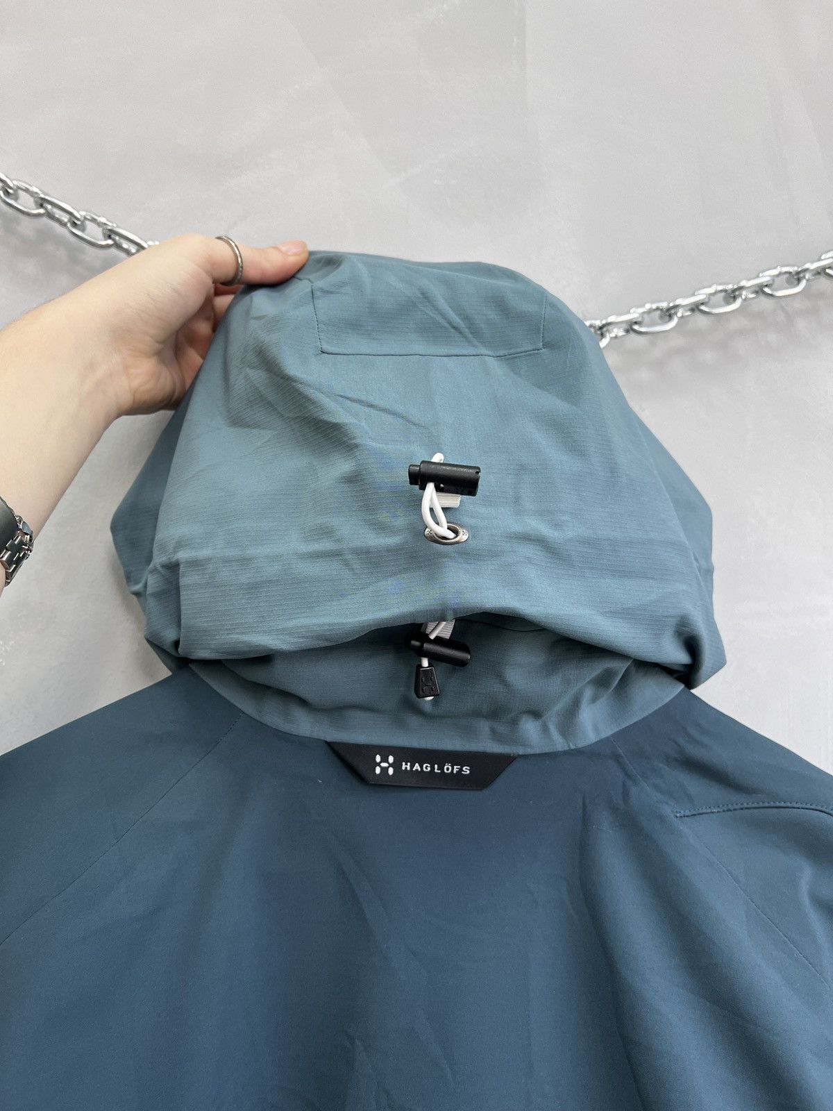 Haglofs Haglöfs Blue Gore-Tex Shell Jacket Tech Outdoor Size US S / EU 44-46 / 1 - 16 Thumbnail