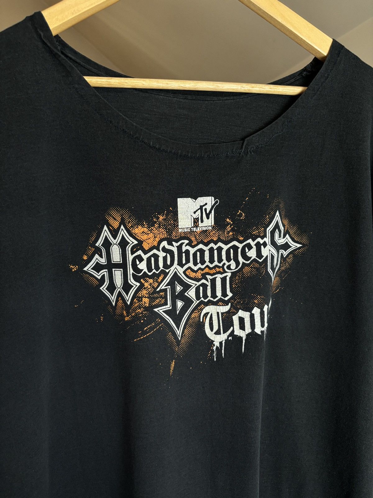 Mtv × Vintage Vintage MTV Headbangers Ball Tour Dawn Of Demise T-Shirt Size US M / EU 48-50 / 2 - 2 Thumbnail