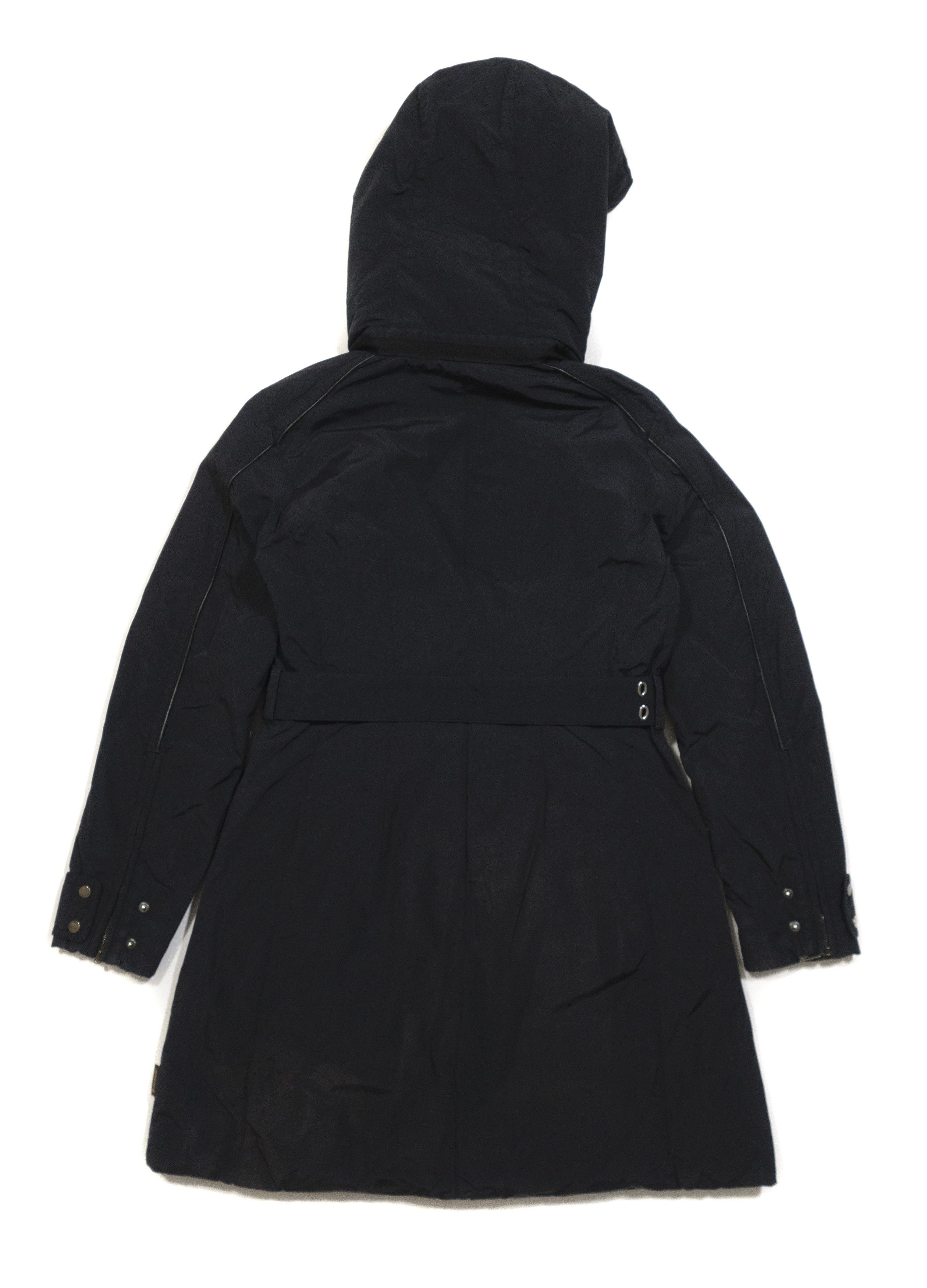 Moncler 00S Nylon Cotton Goose Down Long Jacket Vintage Size M / US 6-8 / IT 42-44 - 2 Thumbnail
