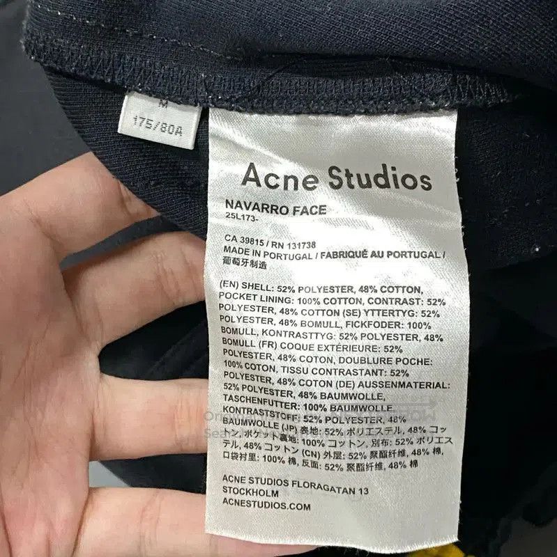 Acne Studios Acne Studios Black Cotton Men's Shorts. Size US 32 / EU 48 - 7 Thumbnail