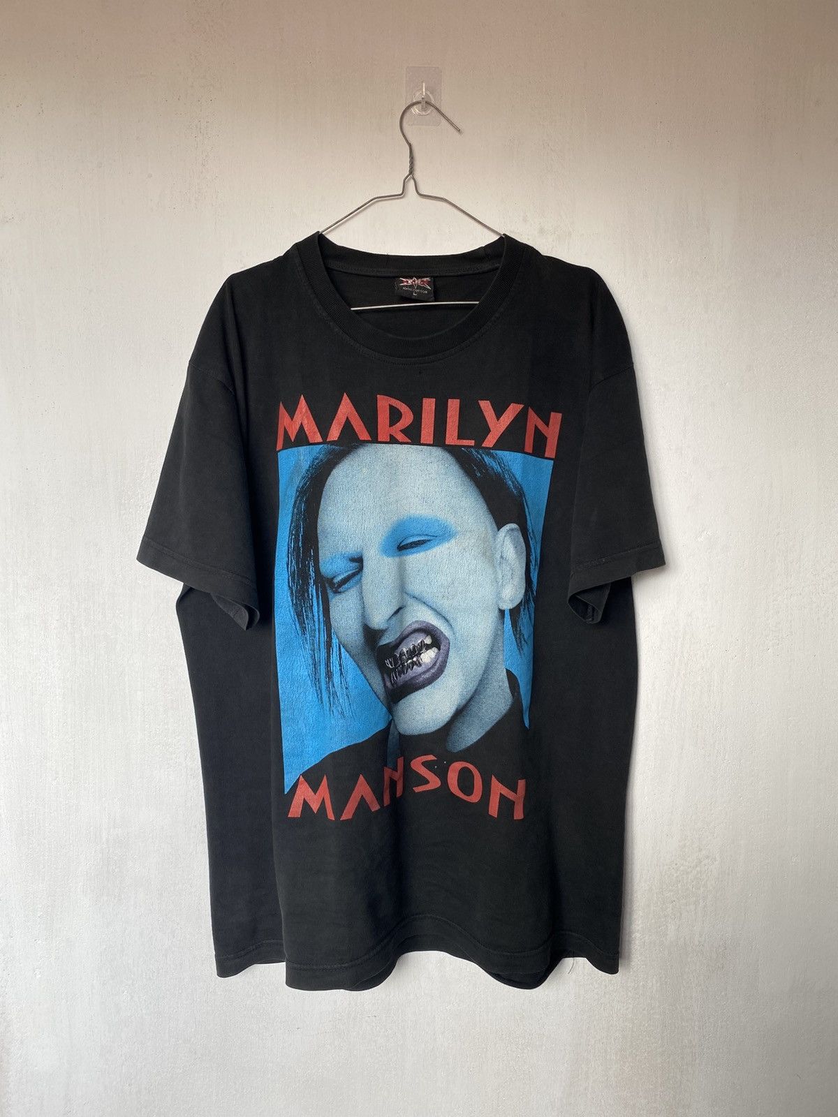 Band Tees Vintage 90s Marilyn Manson Tshirt Size US L / EU 52-54 / 3 - 1 Thumbnail
