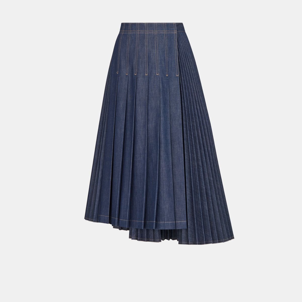 image of Dior O1Bcso1Str0224 Skirts In Blue, Women's (Size 26)