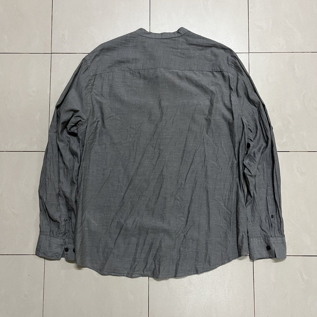 Designer × H&M H&M Mandarin Collar Light Shirt Size US M / EU 48-50 / 2 - 12 Thumbnail