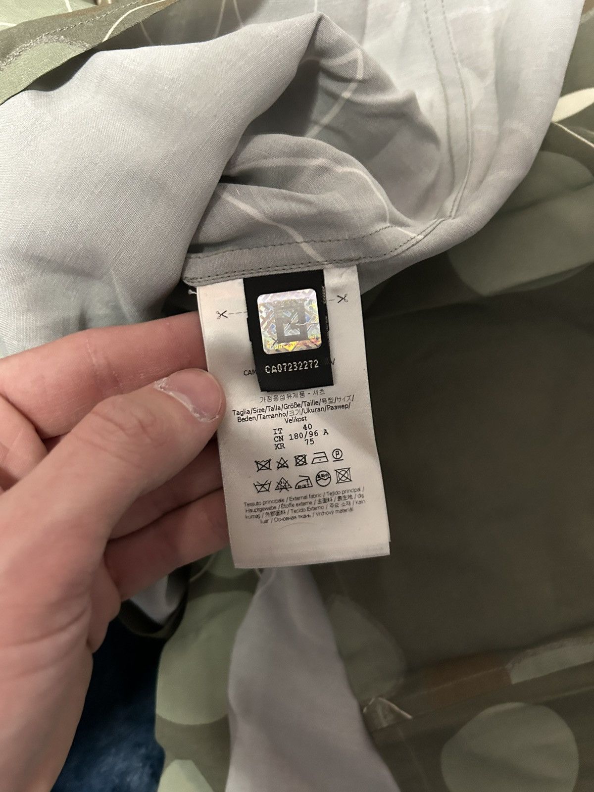 Fendi Fendi button up Size US M / EU 48-50 / 2 - 6 Thumbnail