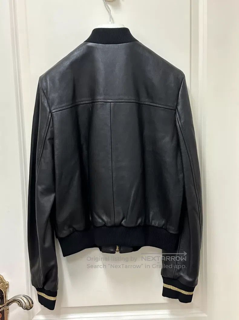 Versace Versace Black sheepskin embroidered jacket coat Size M / US 6-8 / IT 42-44 - 7 Thumbnail