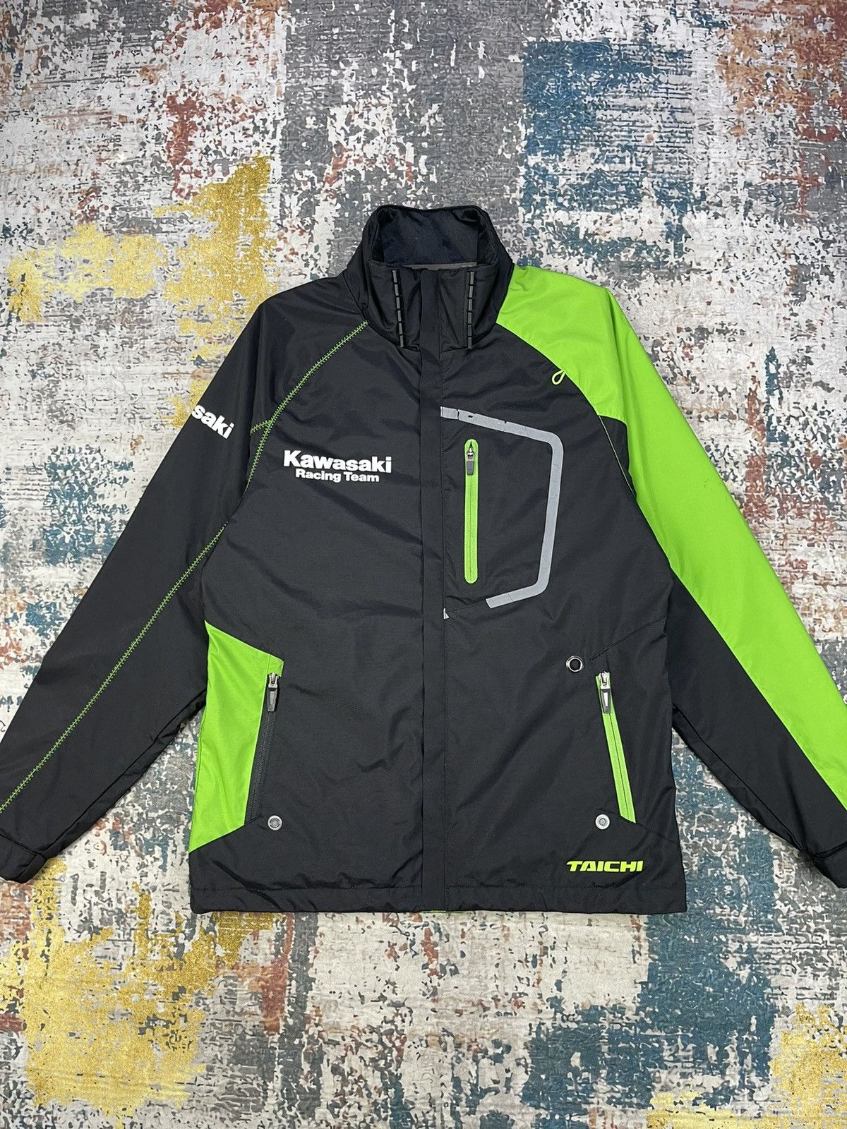 Sports Specialties Kawasaki Racing Team x Taichi Motorcycle Jacket Size US M / EU 48-50 / 2 - 1 Thumbnail