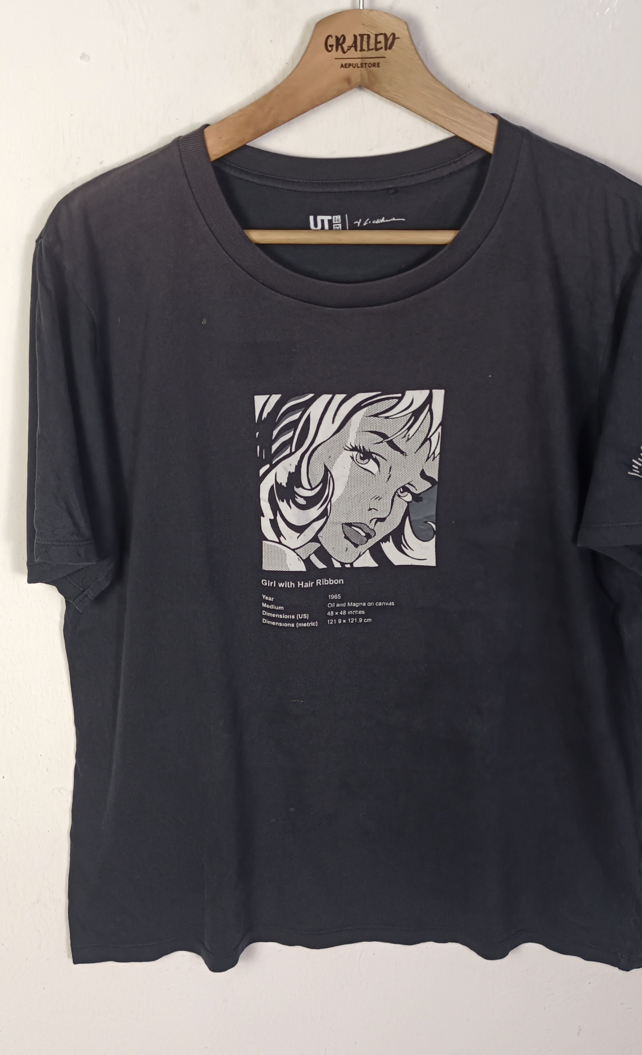 Anime × Japanese Brand × Uniqlo Roy Lichtenstein Uniqlo Girl Hair Ribbon Size US M / EU 48-50 / 2 - 3 Thumbnail