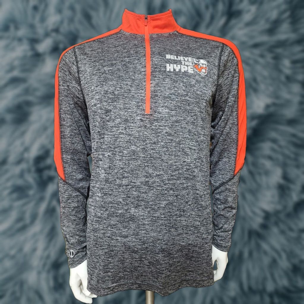 Holloway VINTAGE Jackson High School Vikings Believe The Hype Holloway Pullover Shirt SM Gray Long Sleeve Collared Size US S / EU 44-46 / 1 - 1 Thumbnail