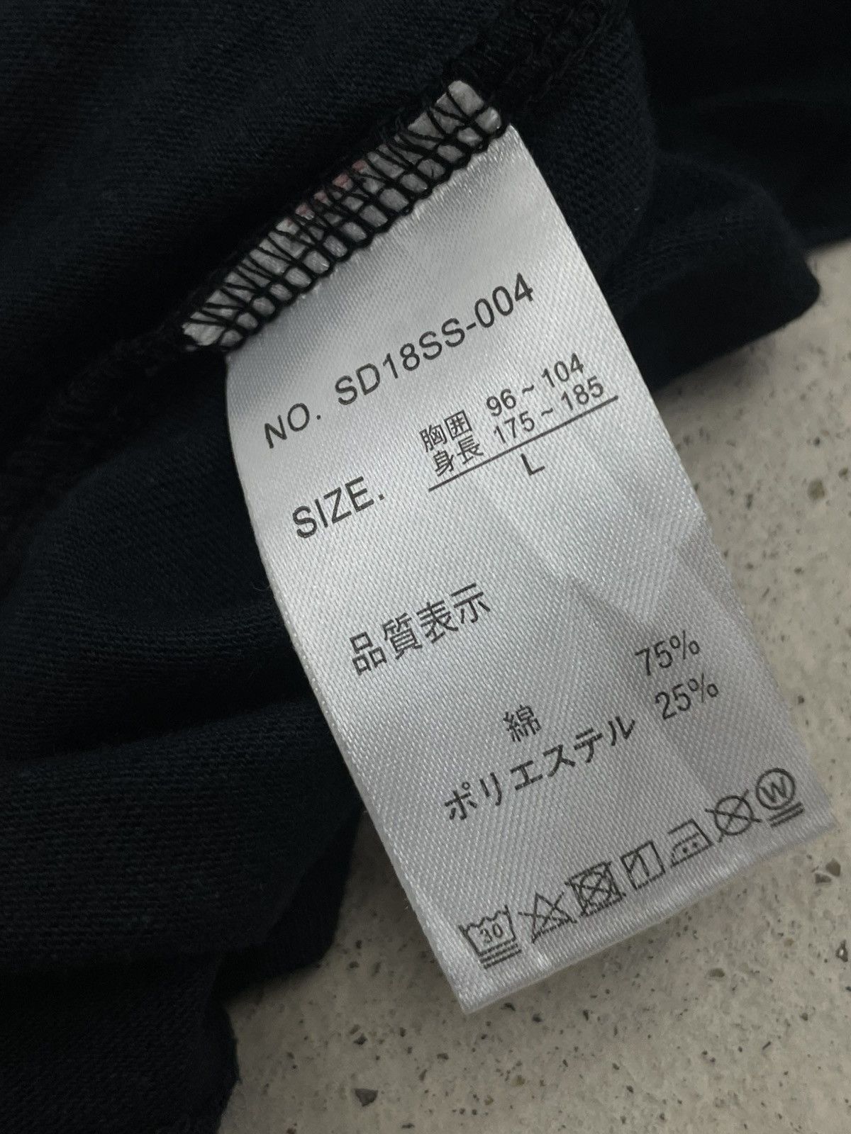 semanticdesign V Neck Semantic Smoke Poem Religion Art Y2K Style Size US L / EU 52-54 / 3 - 9 Thumbnail