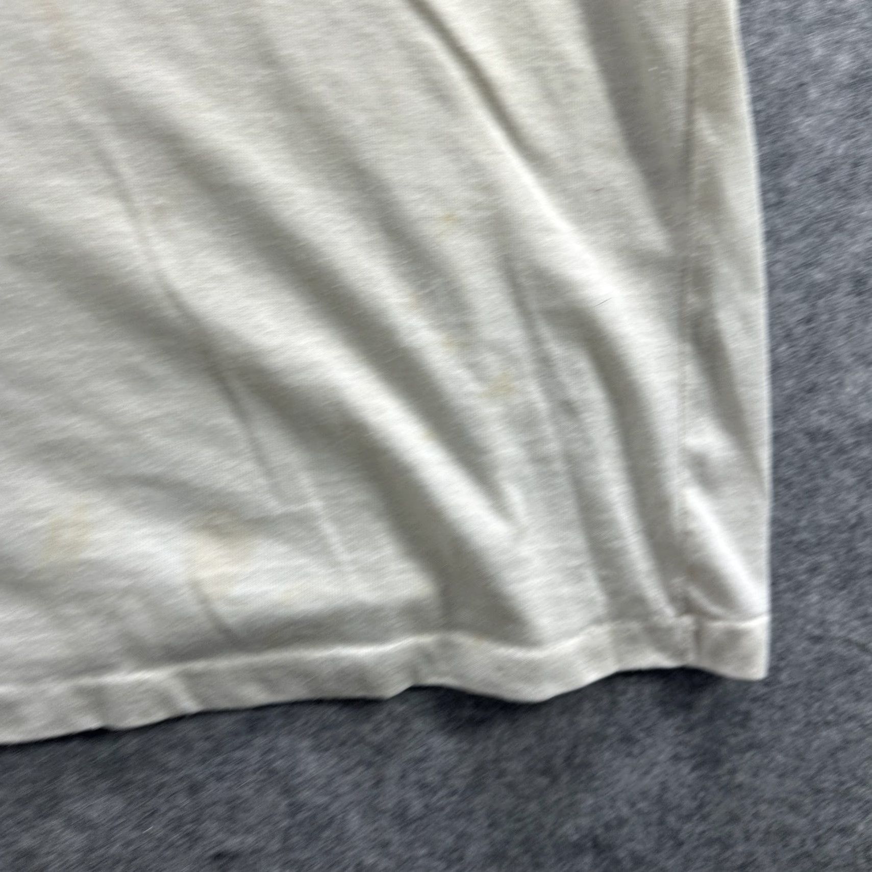 Champion VINTAGE Champion Polo Shirt Mens Large White Navy Striped The Mountain 90s USA Size US L / EU 52-54 / 3 - 5 Thumbnail