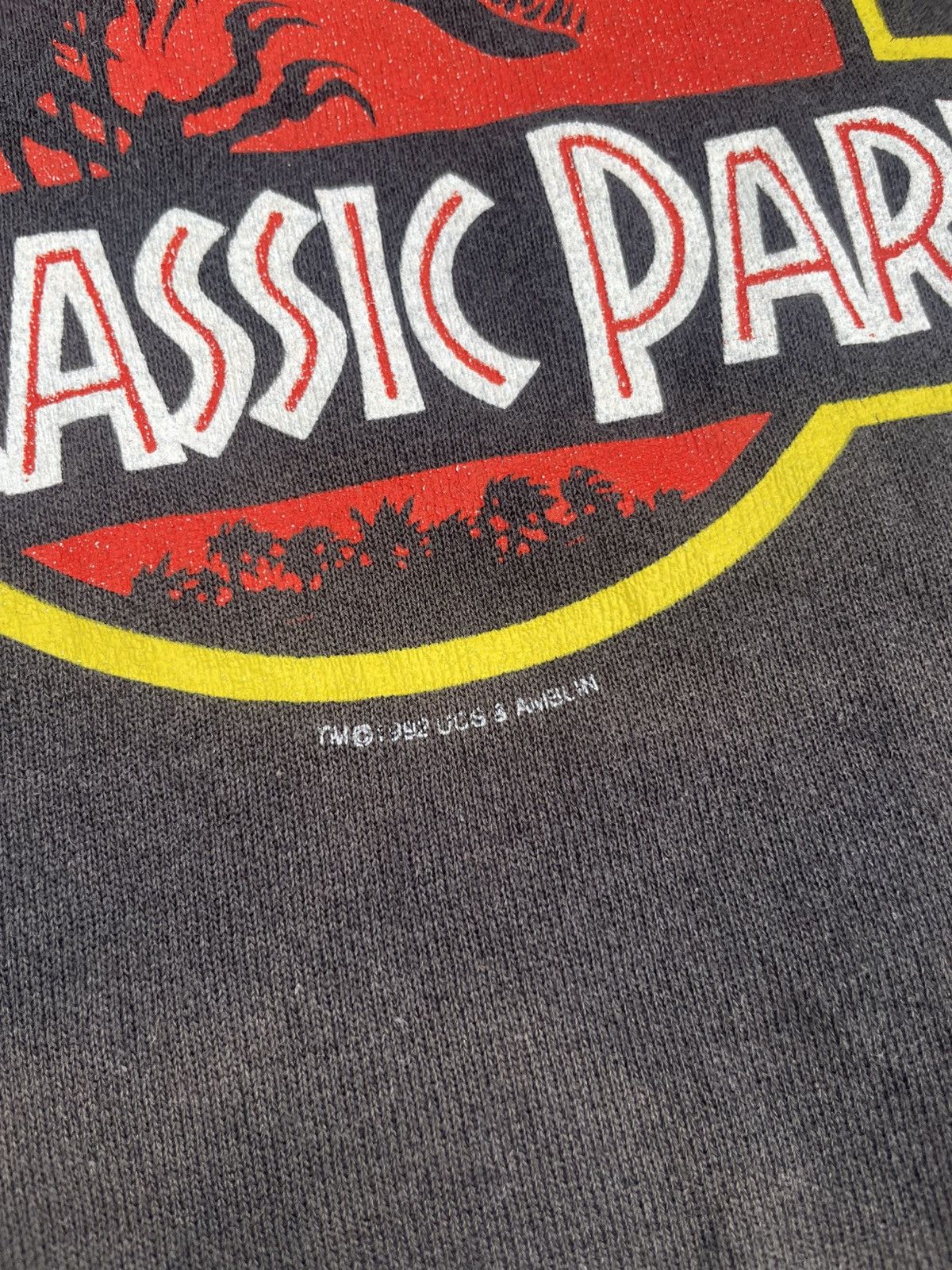 Tultex × Vintage VINTAGE 1992s JURASSIC PARK SWEATSHIRT / CREWNECK Size US L / EU 52-54 / 3 - 7 Thumbnail