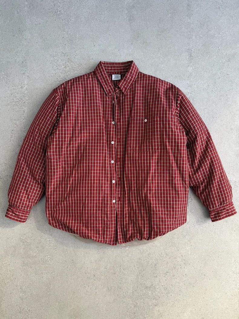 Vetements Vetements 17AW padded plaid shirt 2503-Nextarrow Size US M / EU 48-50 / 2 - 1 Thumbnail