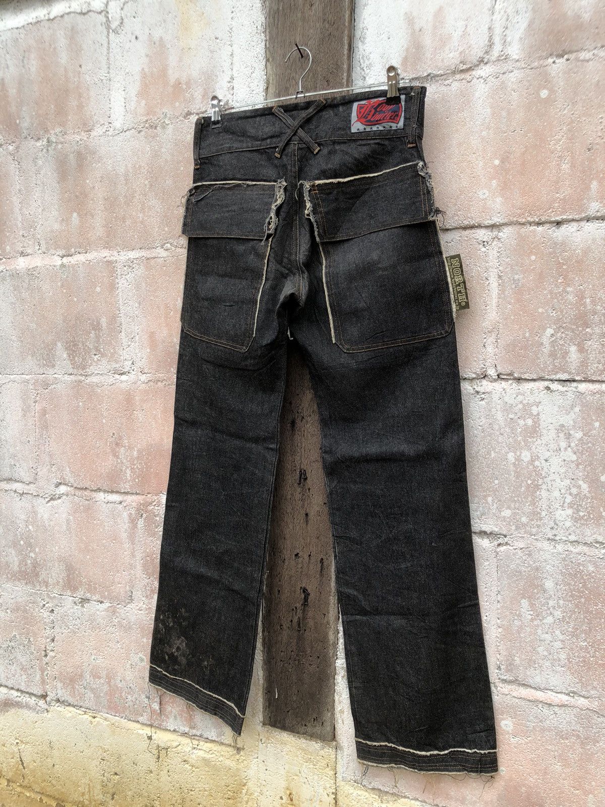 Designer × Japanese Brand Denim Body Butter Parachute Flare Design Bush Pants Size US 30 / EU 46 - 6 Thumbnail