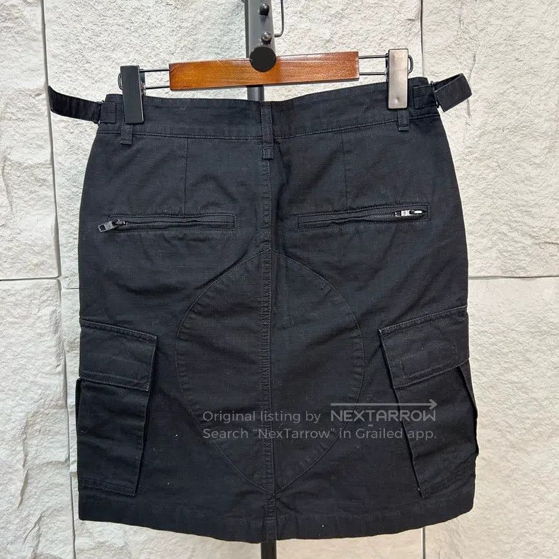 Balenciaga Balenciaga Button Zip Cargo Pocket A-Line Skirt, Size 34 Size 33" - 2 Thumbnail