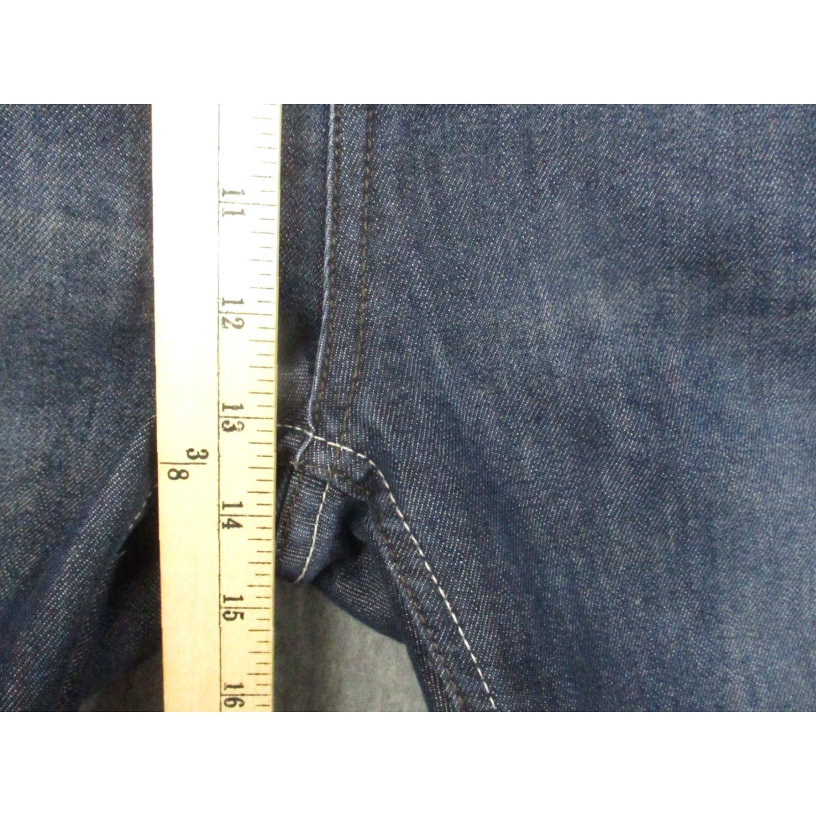Akademiks VINTAGE Akademiks Jeans 44x32 Y2K Baggy Hip Hop Wide Leg Dark Wash Jeans Size US 44 / EU 60 - 6 Thumbnail