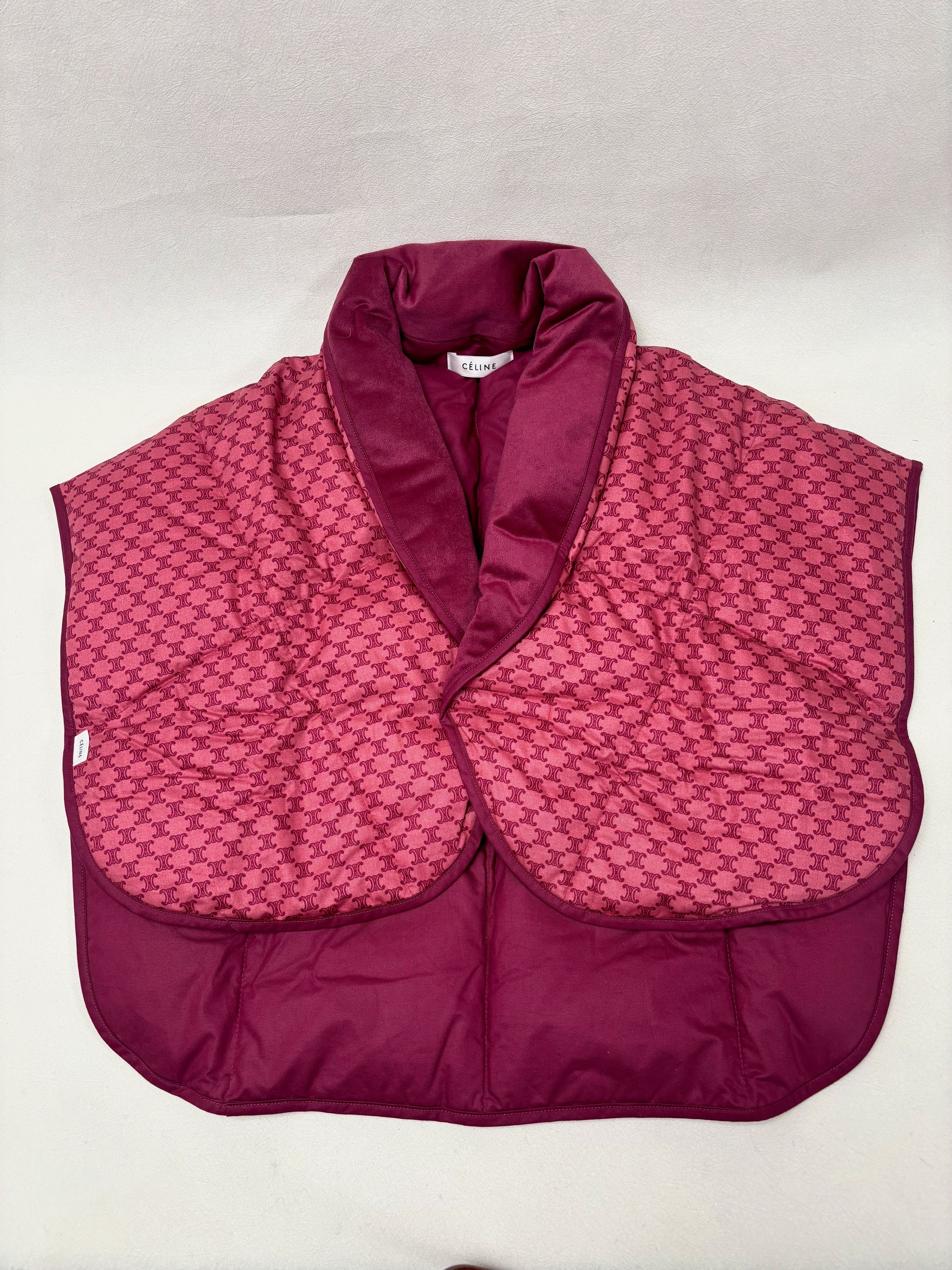Celine CÉLINE Poncho matelassé Size XS / US 0-2 / IT 36-38 - 1 Thumbnail