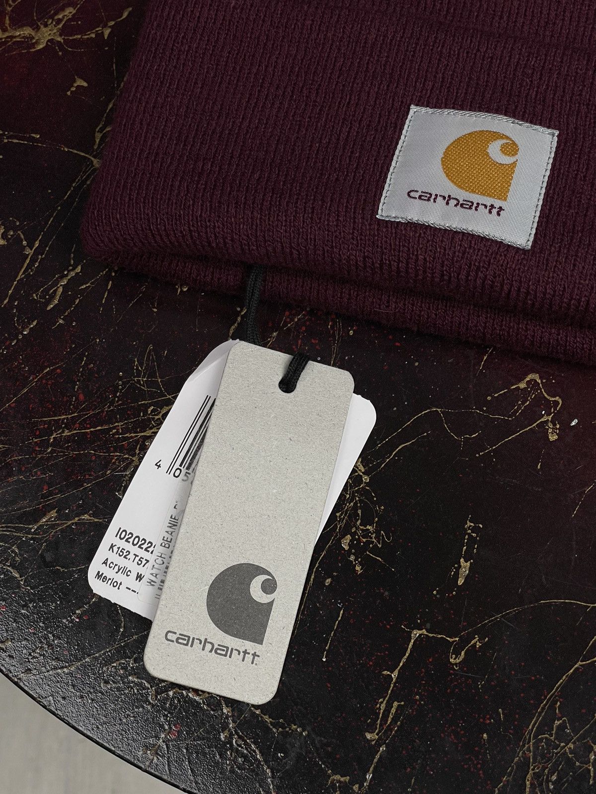 Carhartt Wip Carhartt WIP Acrylic Watch Beanie Hat One Size Fits All Size ONE SIZE - 5 Thumbnail