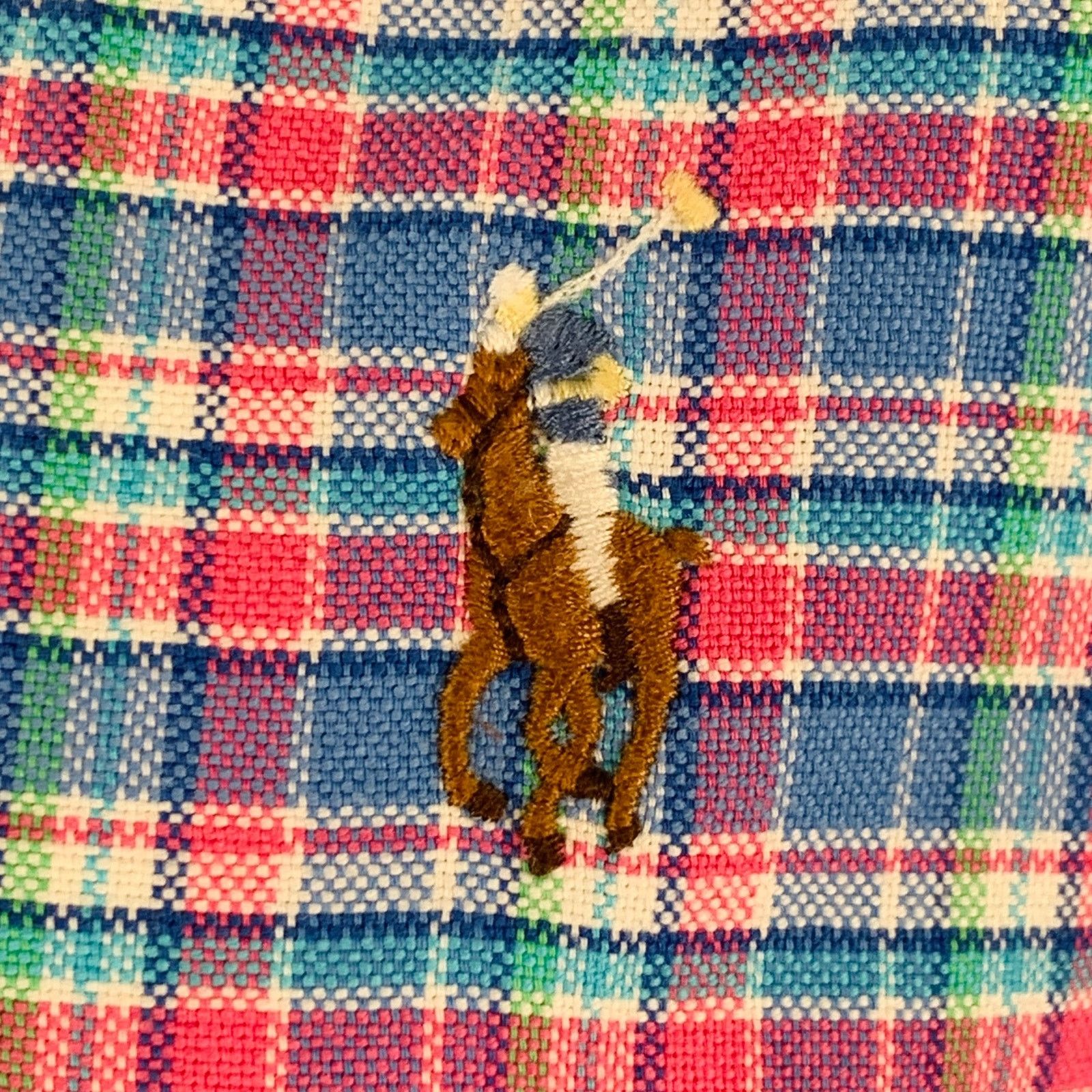 Ralph Lauren Blue Pink Plaid Cotton Button Down Long Sleeve Shirt Size US XXL / EU 58 / 5 - 3 Thumbnail