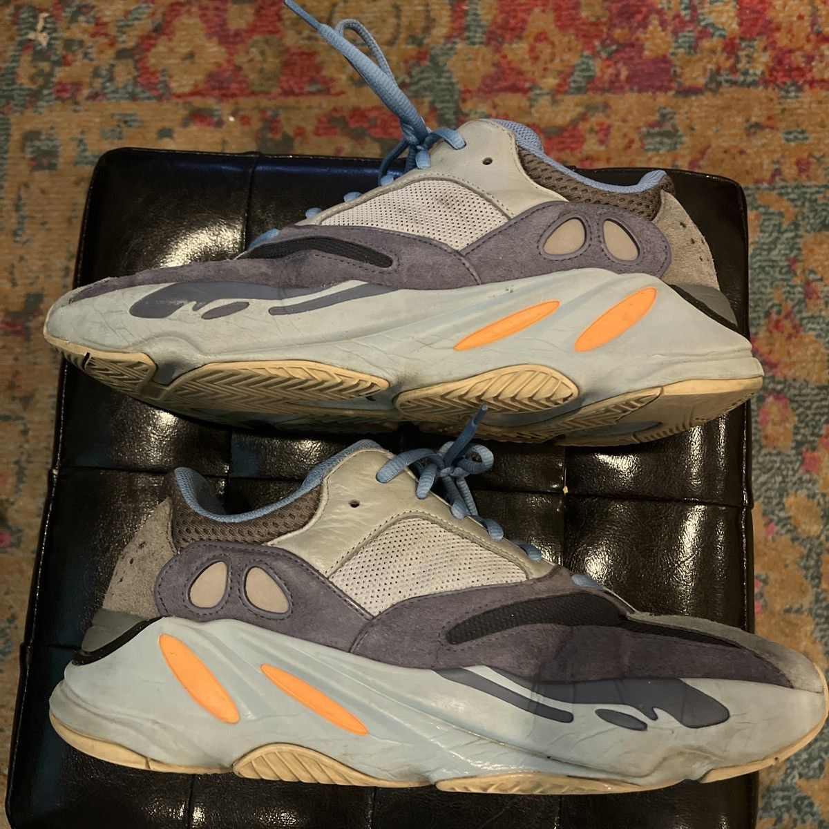 Adidas × Kanye West Adidas Yeezy 700 Carbon Blue Size US 10.5 / EU 43-44 - 4 Thumbnail