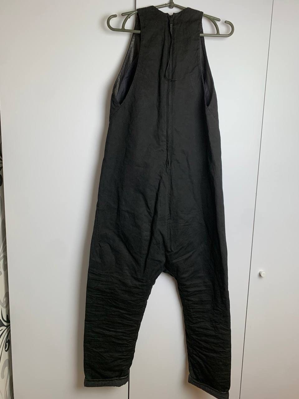 Layer-0 Layer-0 Cotton Silk Leather Jumpsuit Size 28" / US 6 / IT 42 - 5 Thumbnail
