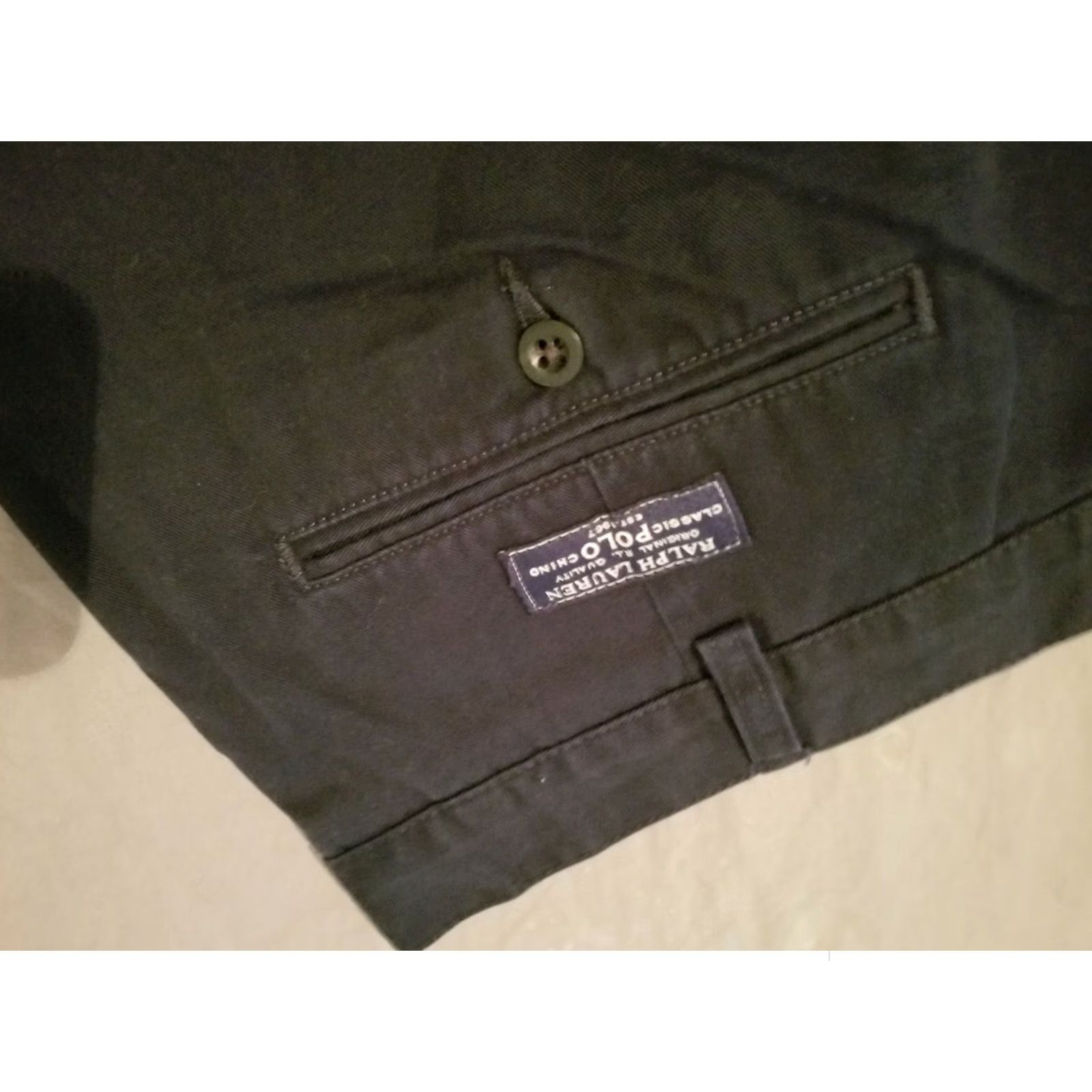 Polo Ralph Lauren Polo Ralph Lauren Shorts Mens Chino Cotton Khaki 42 Navy Blue Size US XL / EU 56 / 4 - 3 Thumbnail