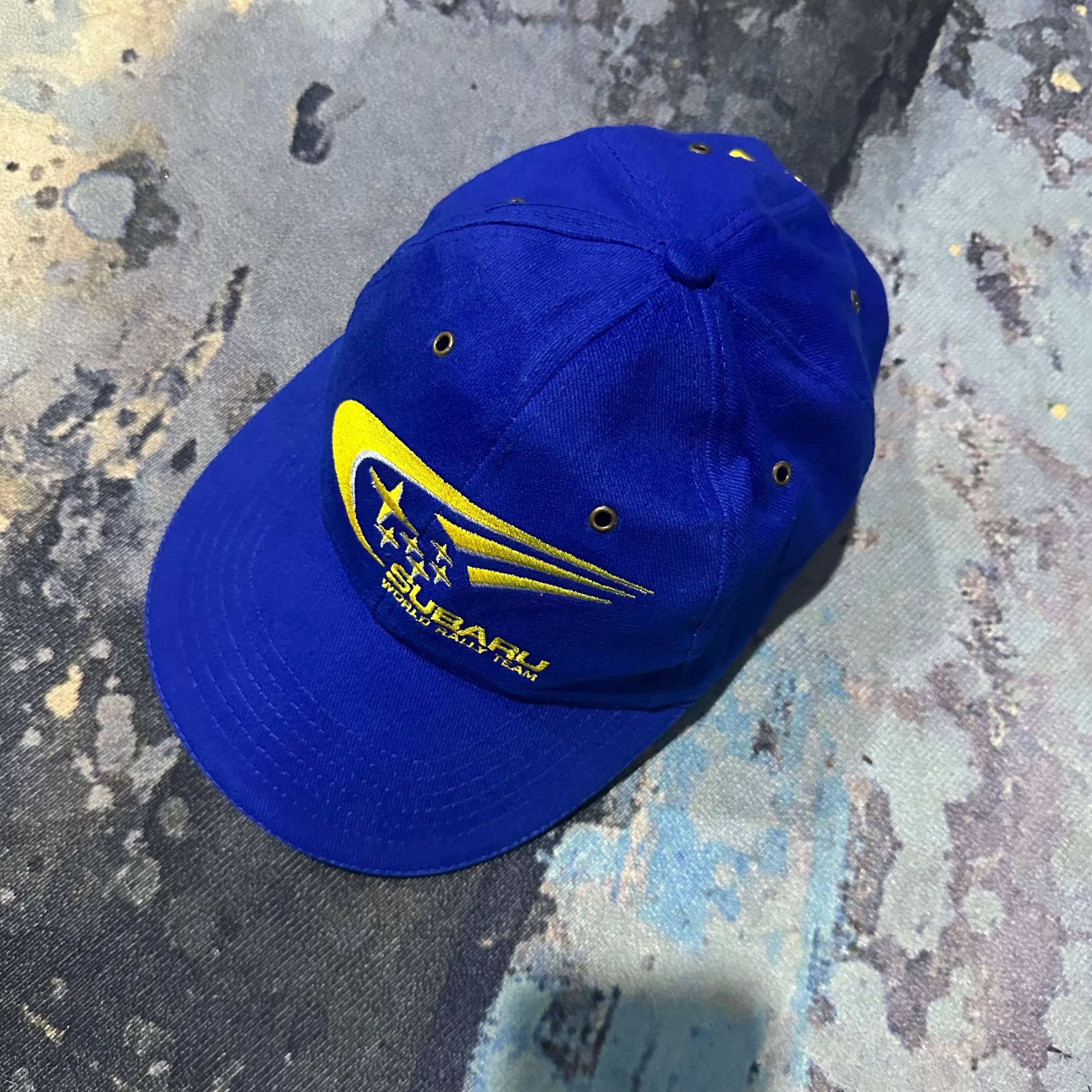 Vintage Vintage Subaru Racing World Rally Team Hat Size ONE SIZE - 4 Thumbnail