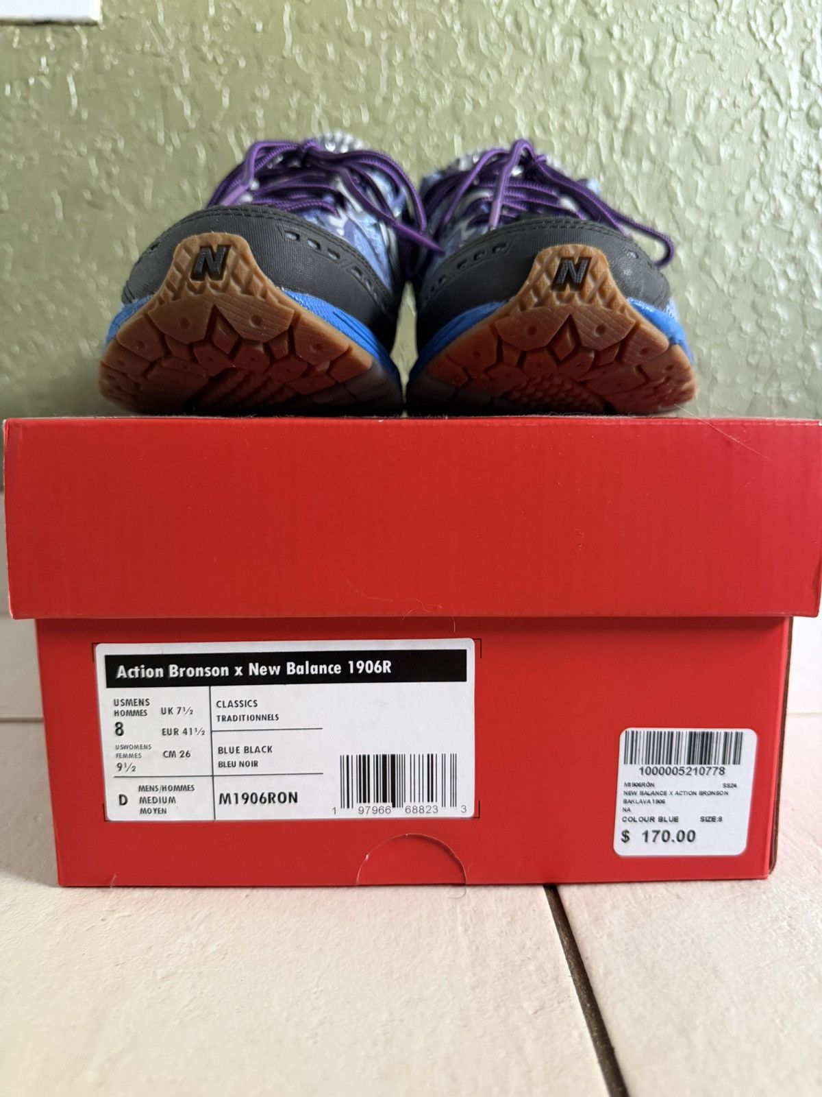 Action Bronson × New Balance Action Bronson x New Balance 1906R Size US 7.5 / EU 40-41 - 1 Thumbnail