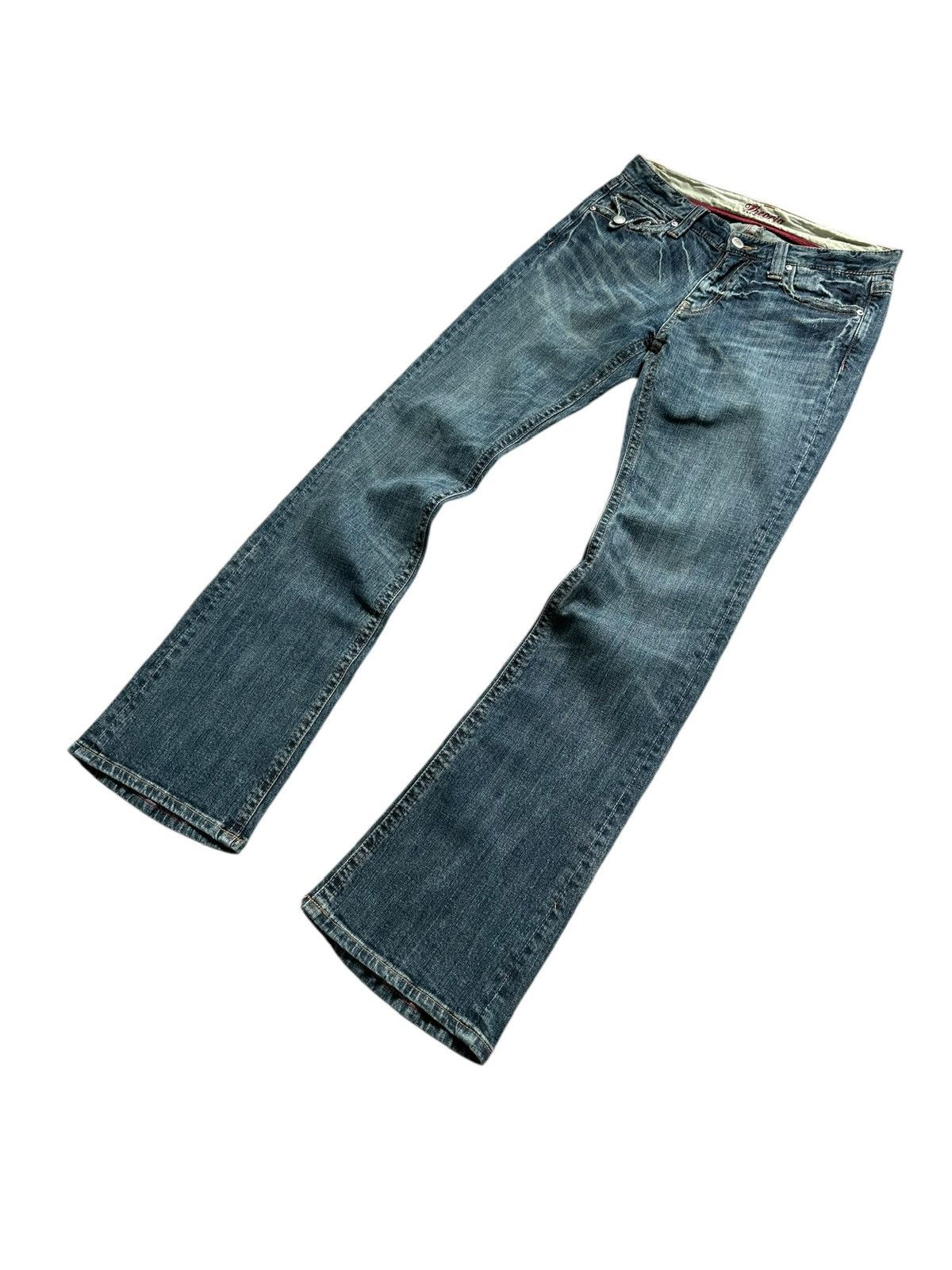 Hysteric Glamour 2000's Theoria j-rock flared fashion jeans Size US 30 / EU 46 - 3 Thumbnail