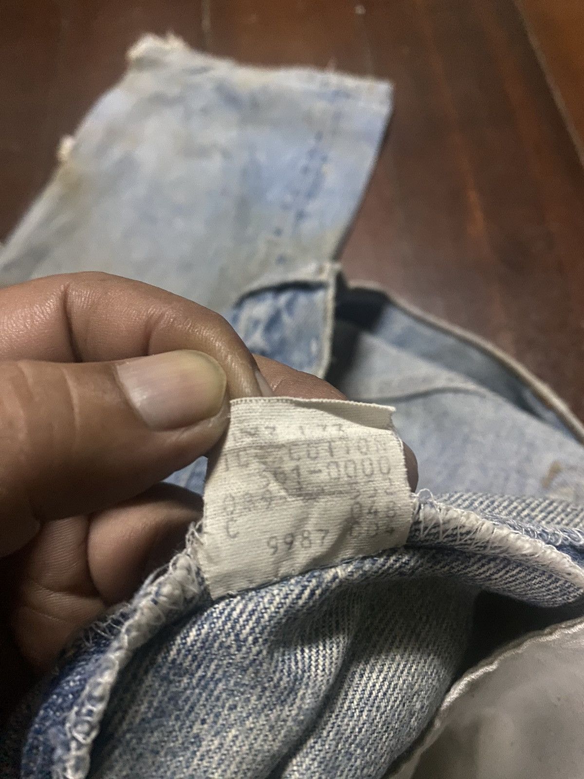 Levi's Vintage Clothing FIRE 🔥 VINTAGE 70s 80s LEVIS 501 DESTROY DISTRESSED RIPPED Size US 32 / EU 48 - 24 Thumbnail