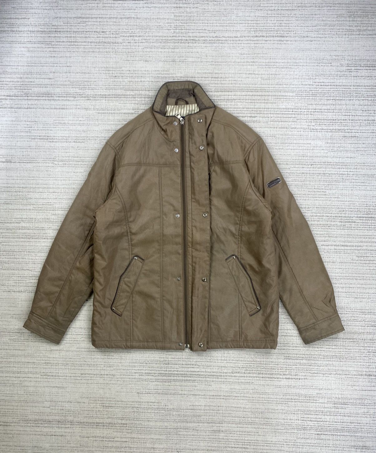 ALAIN DELON × Japanese Brand Vintage Alain Delon Synthetic Leather Jacket Size US M / EU 48-50 / 2 - 6 Thumbnail