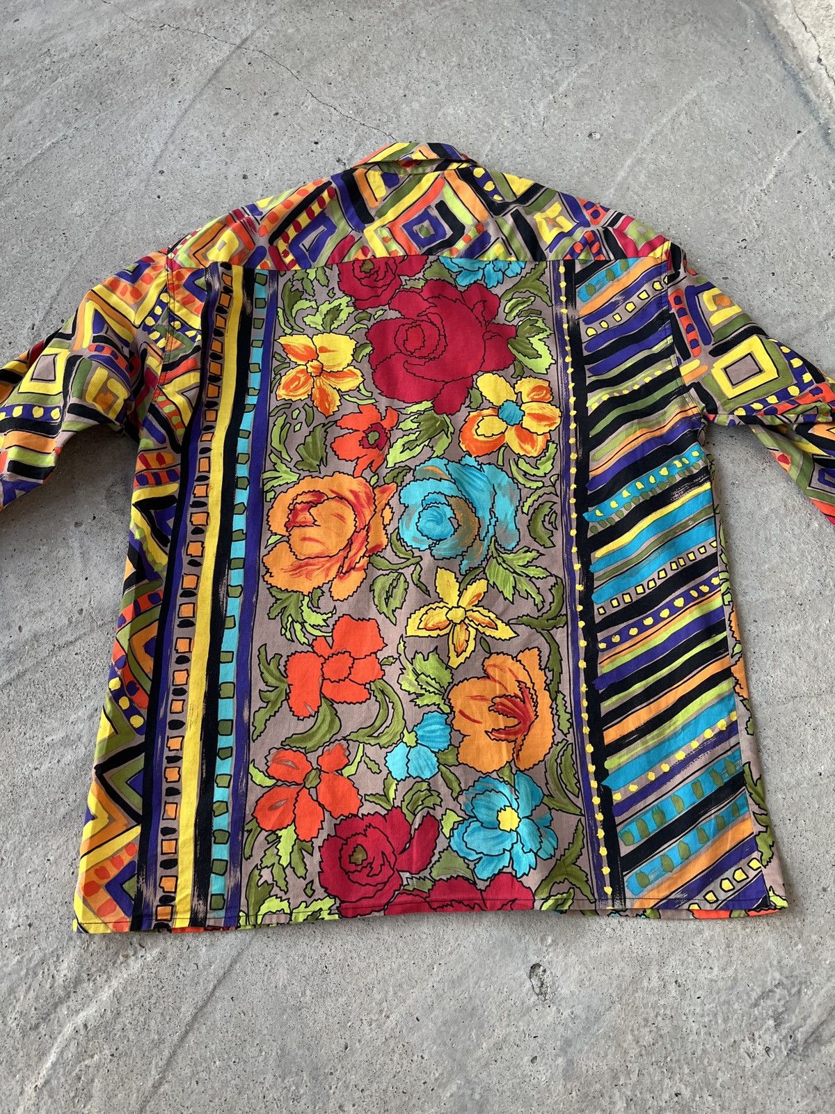Vintage Demain Les Barbares Vintage Shirt Size US L / EU 52-54 / 3 - 3 Thumbnail