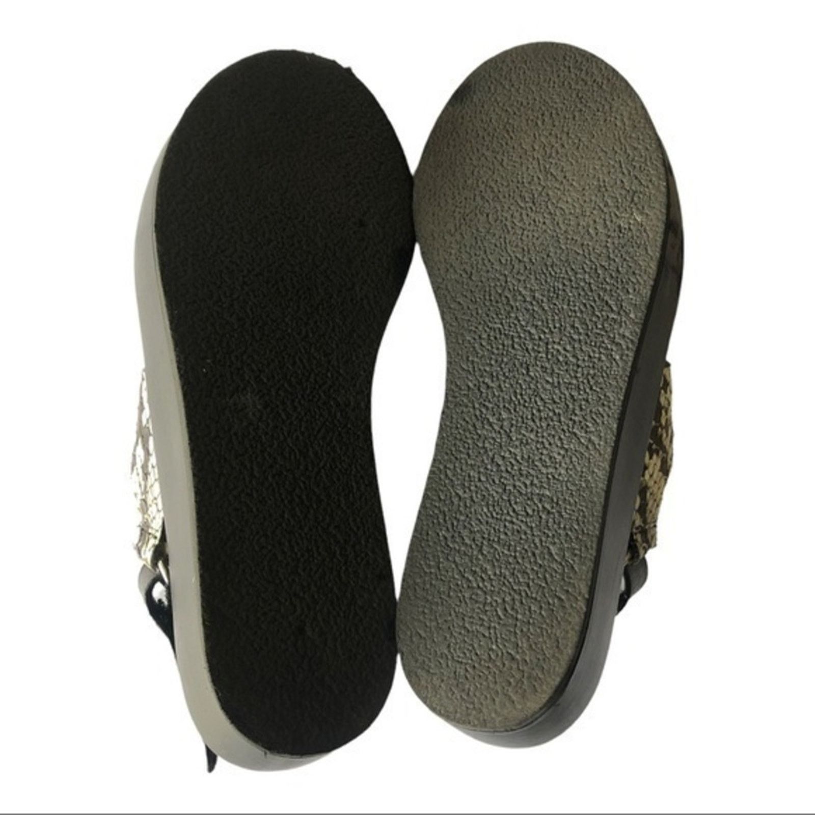 Vince VINCE 'Marett' Python Snakeskin LEATHER Flatform Size 7M Size US 7 / IT 37 - 7 Thumbnail
