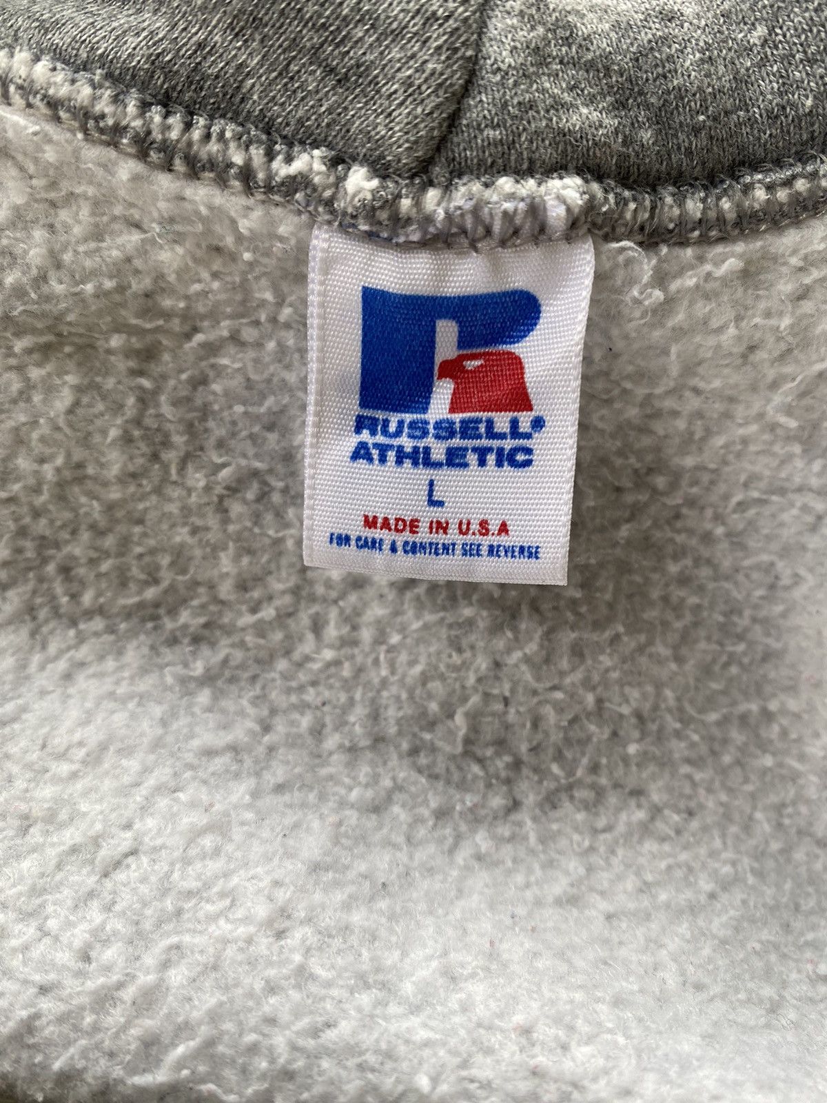 Russell Athletic × Vintage 80’s hoodie russell athletic graphic Size US L / EU 52-54 / 3 - 3 Thumbnail
