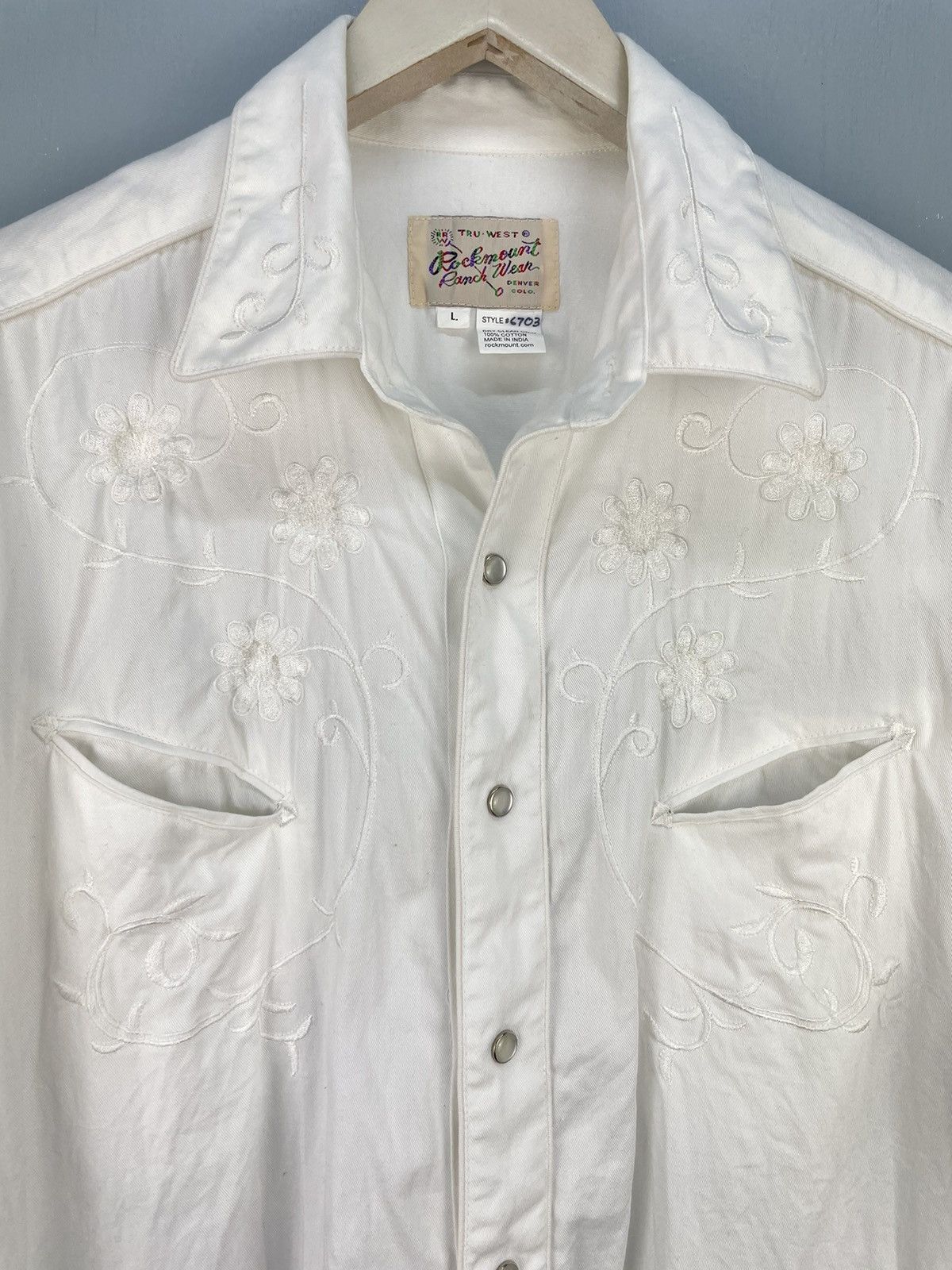Rockmount Ranch Wear Rockmount Ranch Wear western shirt smile pocket shirt Size US L / EU 52-54 / 3 - 4 Thumbnail
