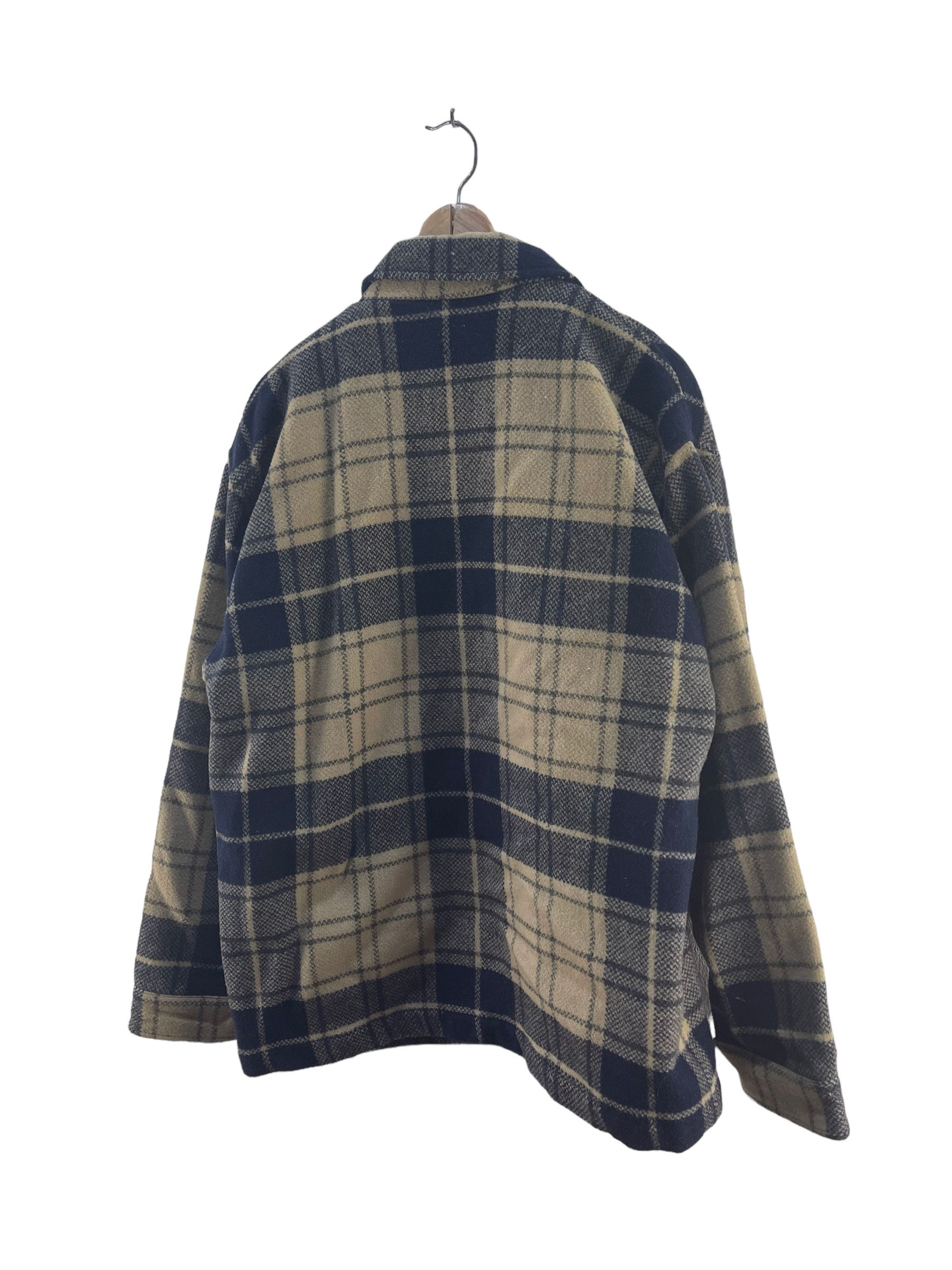 Flannel Vintage Oshkosh Flannel Wool Jacket Size US L / EU 52-54 / 3 - 7 Thumbnail
