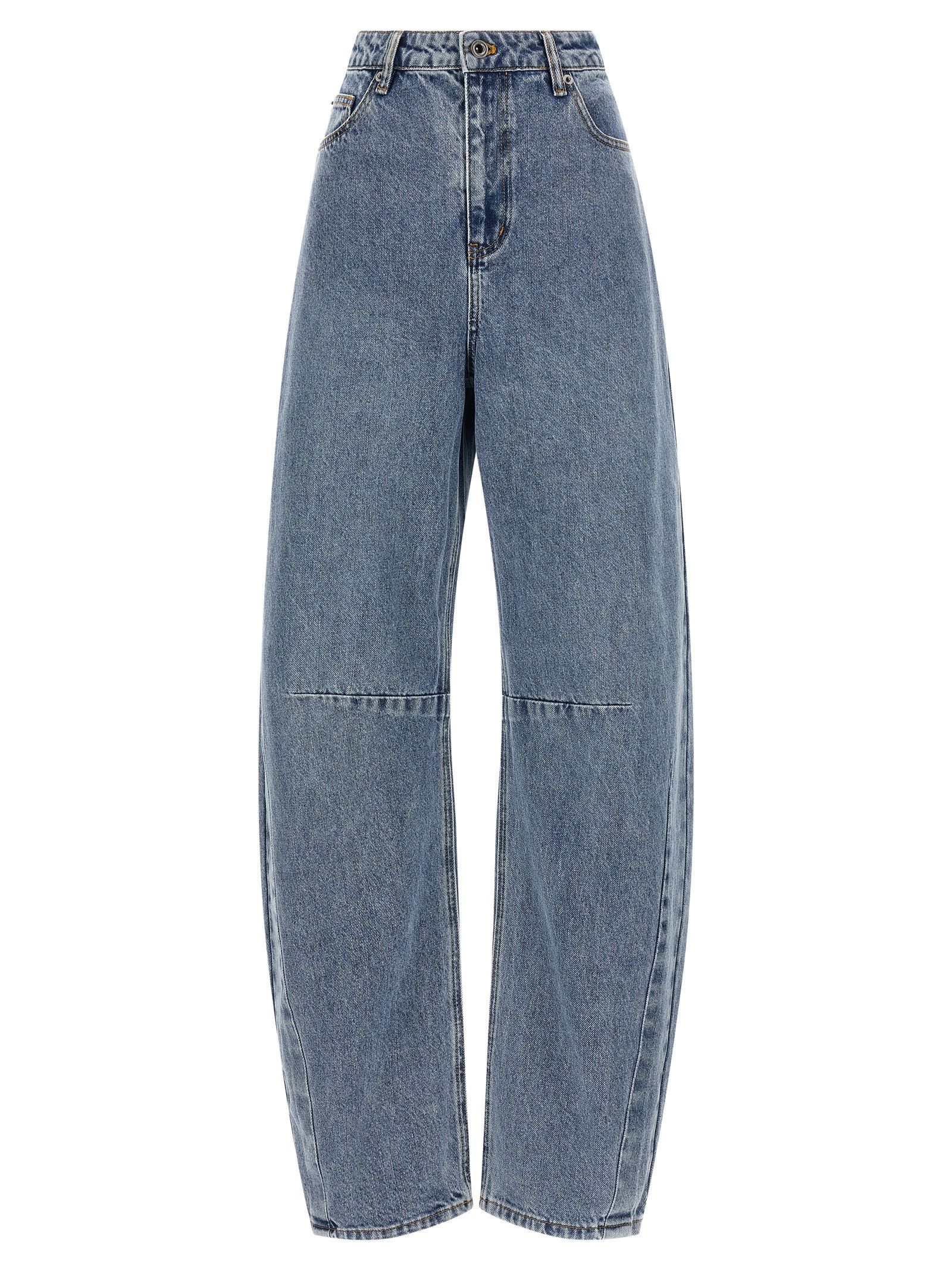 Self-Portrait 'Blue Barrel Leg' jeans Size 26" / US 2 / IT 38 - 1 Thumbnail