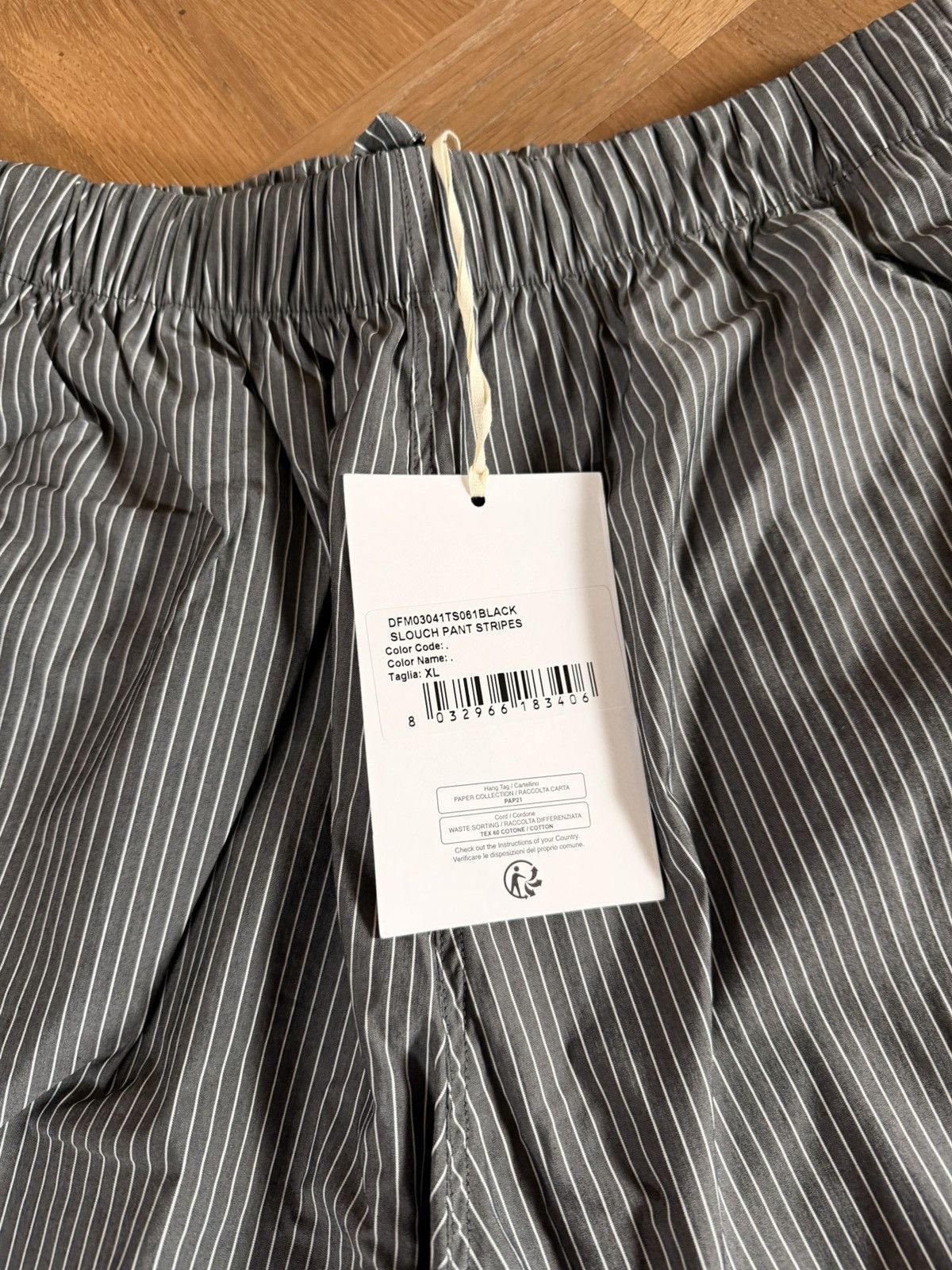 PDF PDF Channel slou h pants Stripes SS26 Size US 36 / EU 52 - 4 Thumbnail