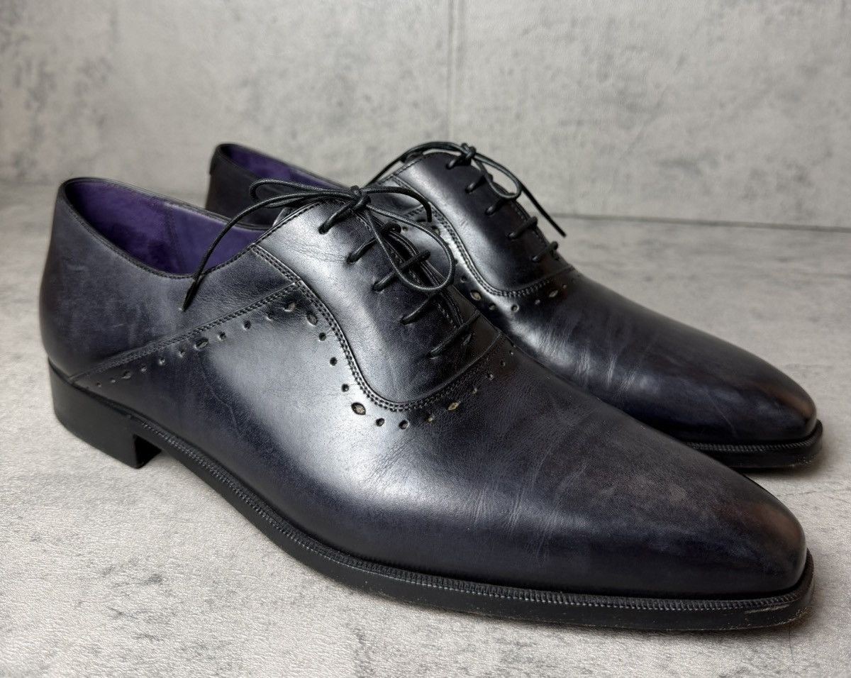 Berluti BERLUTI - ALESSANDRO DEMESURE LEATHER OXFORD Size US 11 / EU 44 - 1 Thumbnail