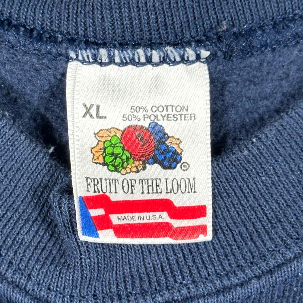 Fruit Of The Loom VINTAGE Grandma Sweater Shirt Adult XL Blue Quote Raglan Crew Neck USA Made 90s Size US L / EU 52-54 / 3 - 4 Thumbnail