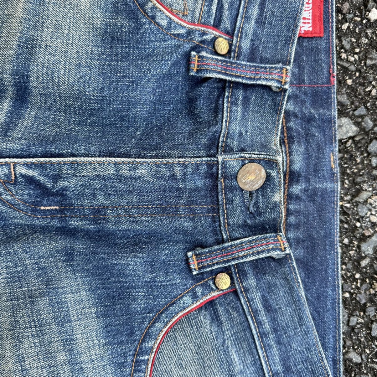 Edwin W32 VINTAGE EDWIN BLUE TRIP DENIM JEANS PANTS Size US 32 / EU 48 - 9 Thumbnail