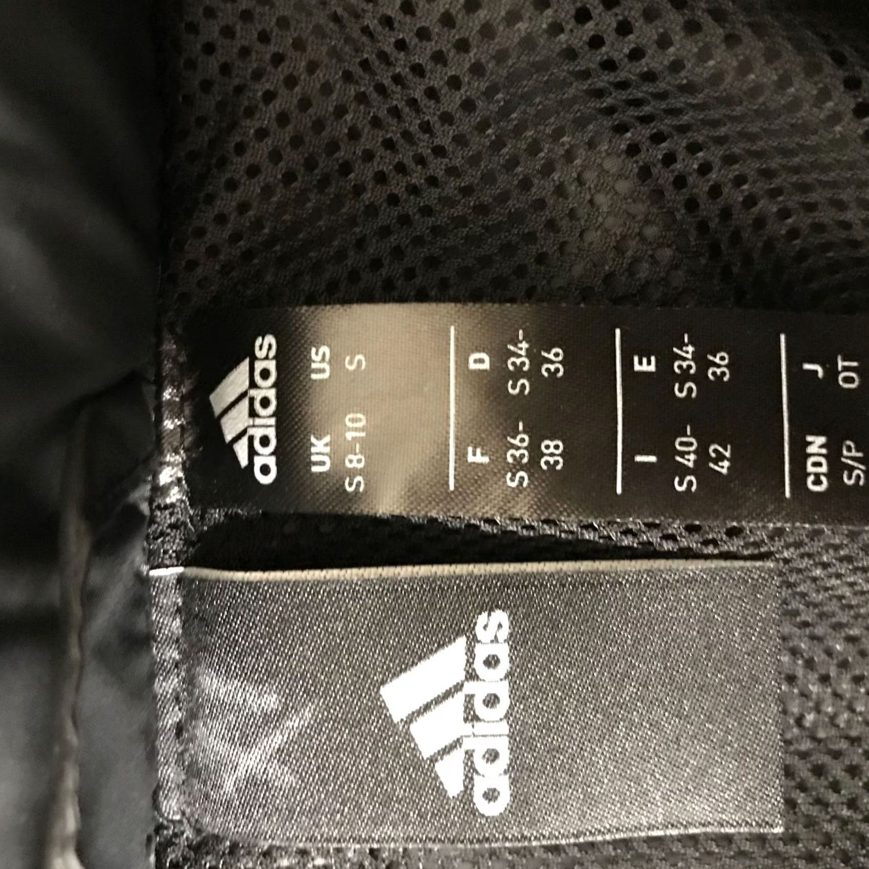 Adidas ADIDAS WMS SMALL BLACK FULL ZIP WINDBREAKER JACKET WITH UP HOOD Size S / US 4 / IT 40 - 7 Thumbnail
